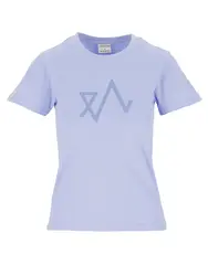Logo T-skjorte D Pastellblå 38 T-skjorte i bomull til dame