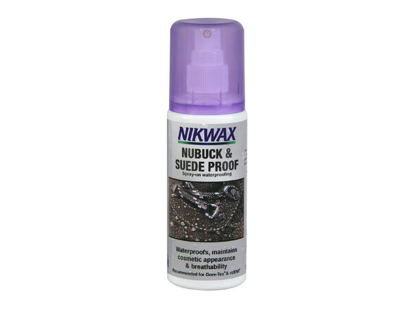 Nikwax Spray-on Nubuck & Suede 125ml Impregneringspray til sko NX1046
