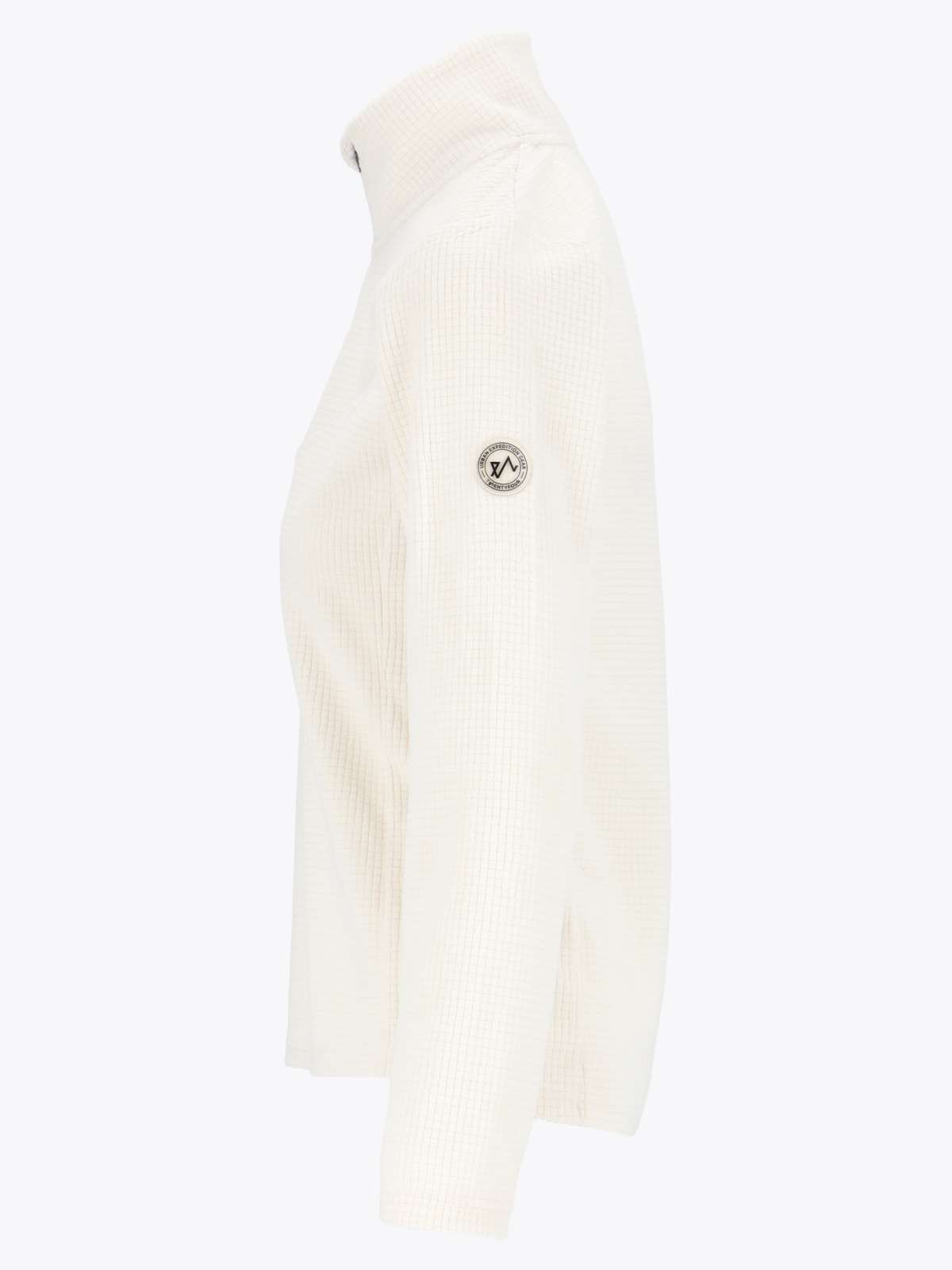 Twentyfour Venture Light Fleece HZ D - Hvit | Twentyfour.no