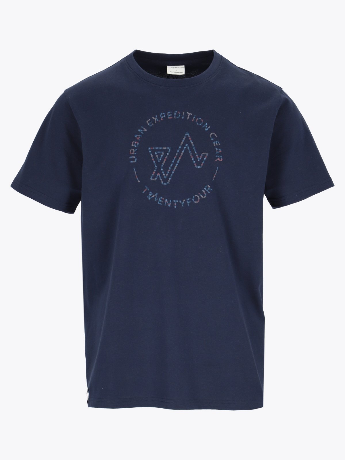 Twentyfour & UXG Patch T-skjorte U Marine