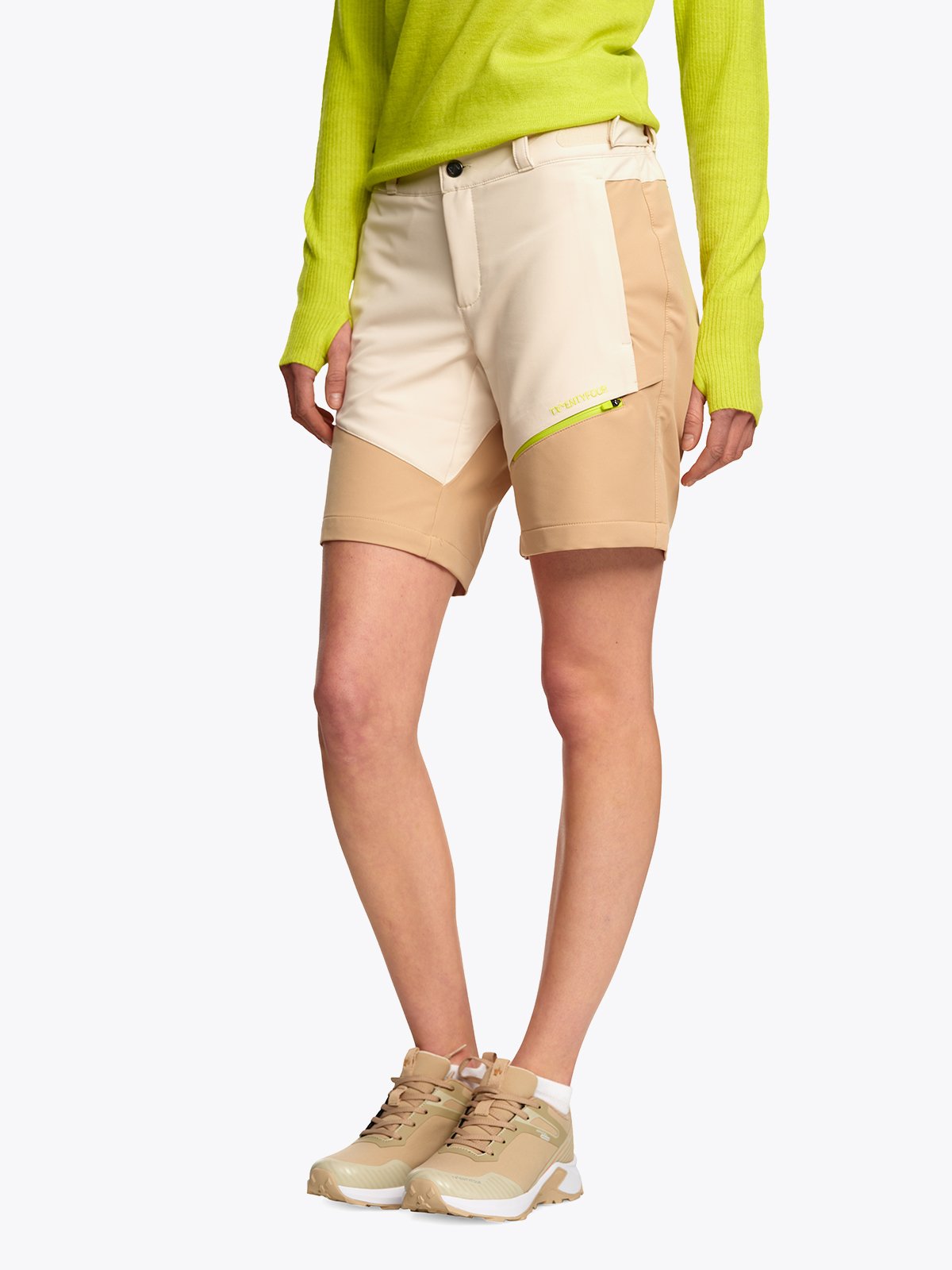 Twentyfour Flåm 2.0 LS Shorts D Gråhvit