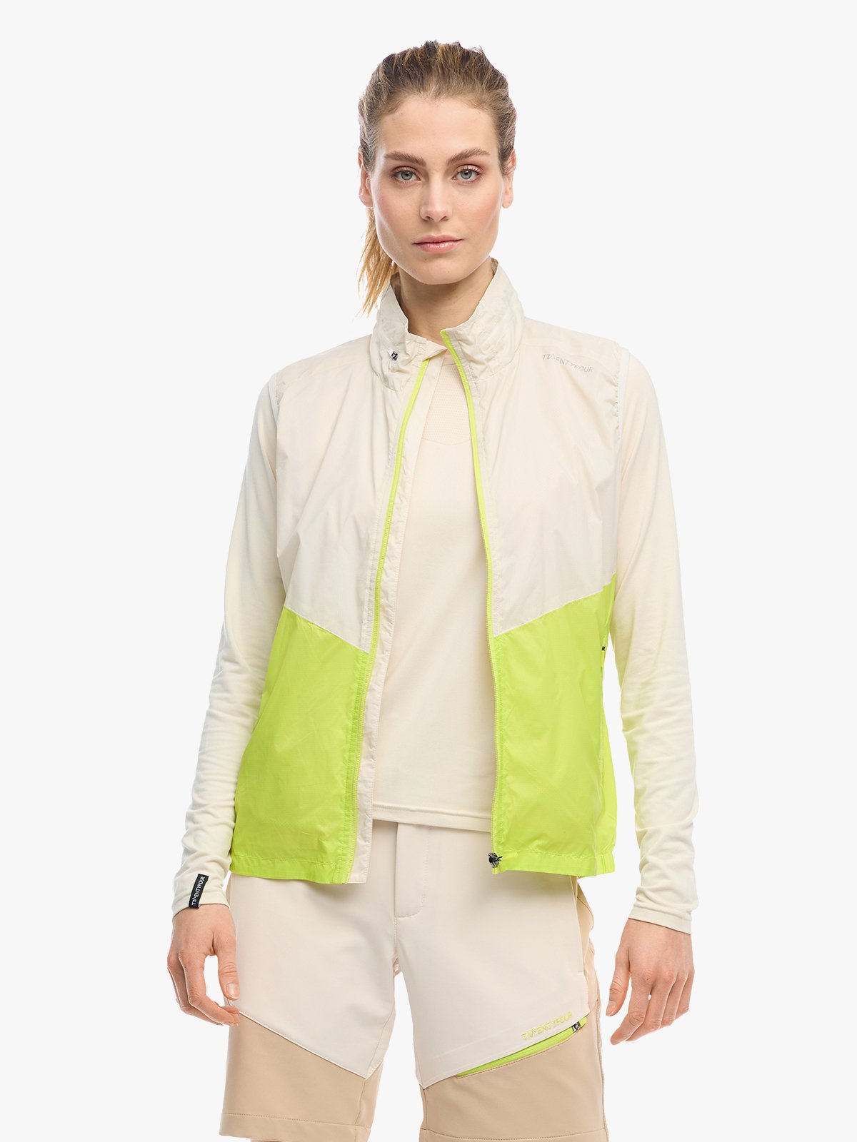 Twentyfour Flåm Hiking Vest D Gråhvit