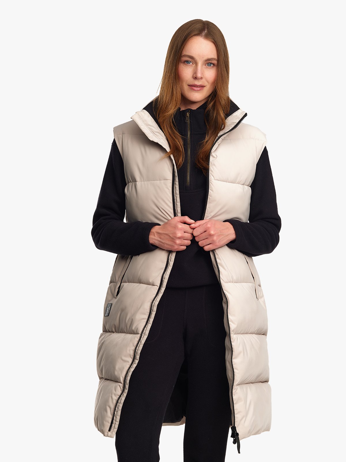 Twentyfour Mode Ada Vest D Varm Grå