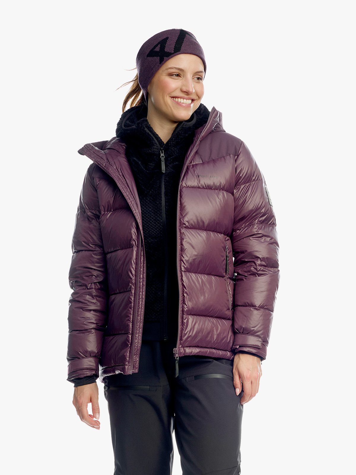 Twentyfour Isbre Dunjakke D Dyp Plomme