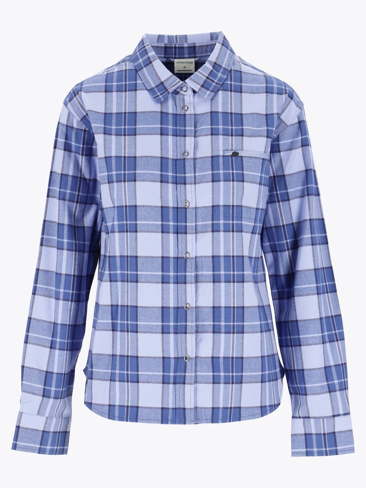 Twentyfour Mode Hike Skjorte D Pastellblå