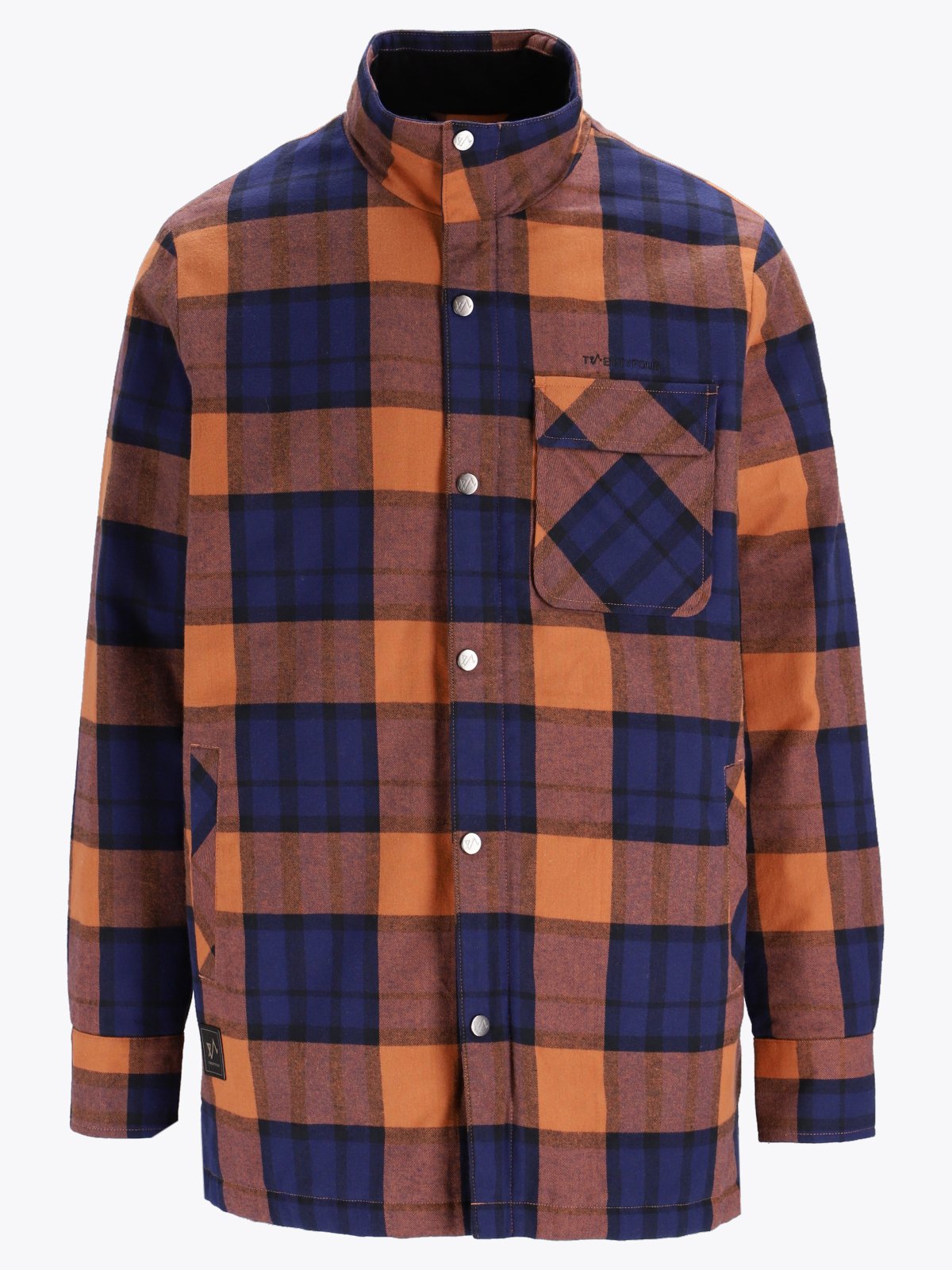 Twentyfour Mode Flannel Jakke U Mokka
