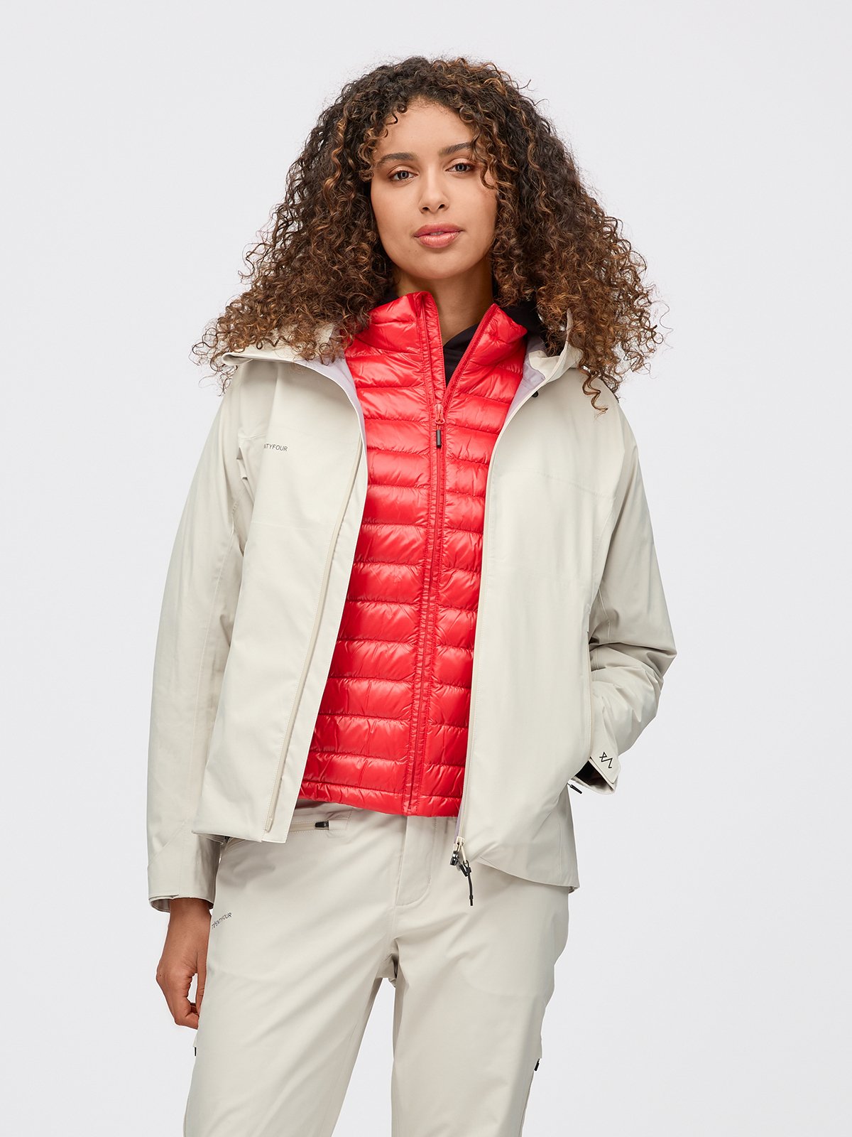 Twentyfour Venture 3L Skalljakke D Varm Grå