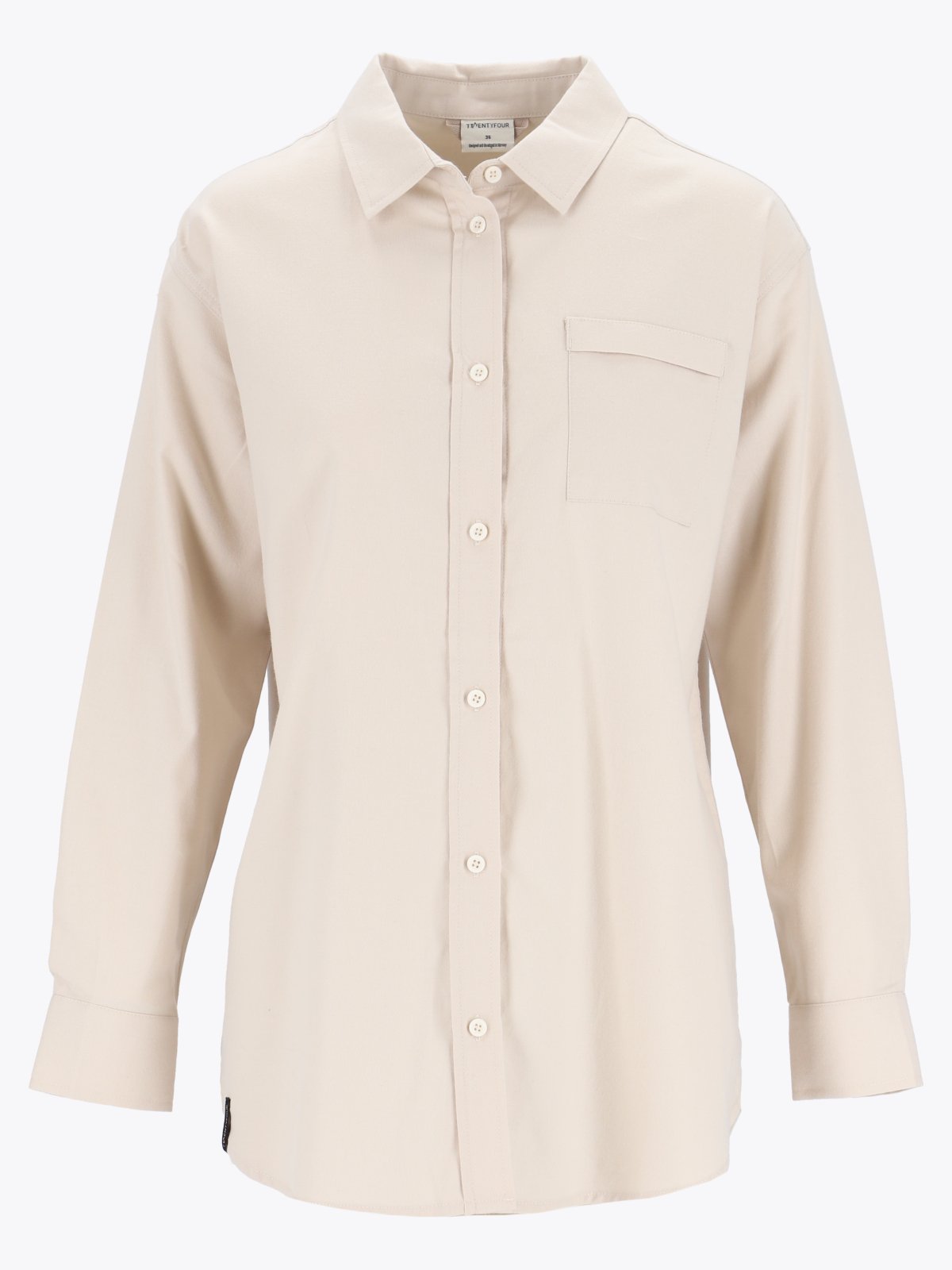 Twentyfour Mode Skjorte D Gråhvit