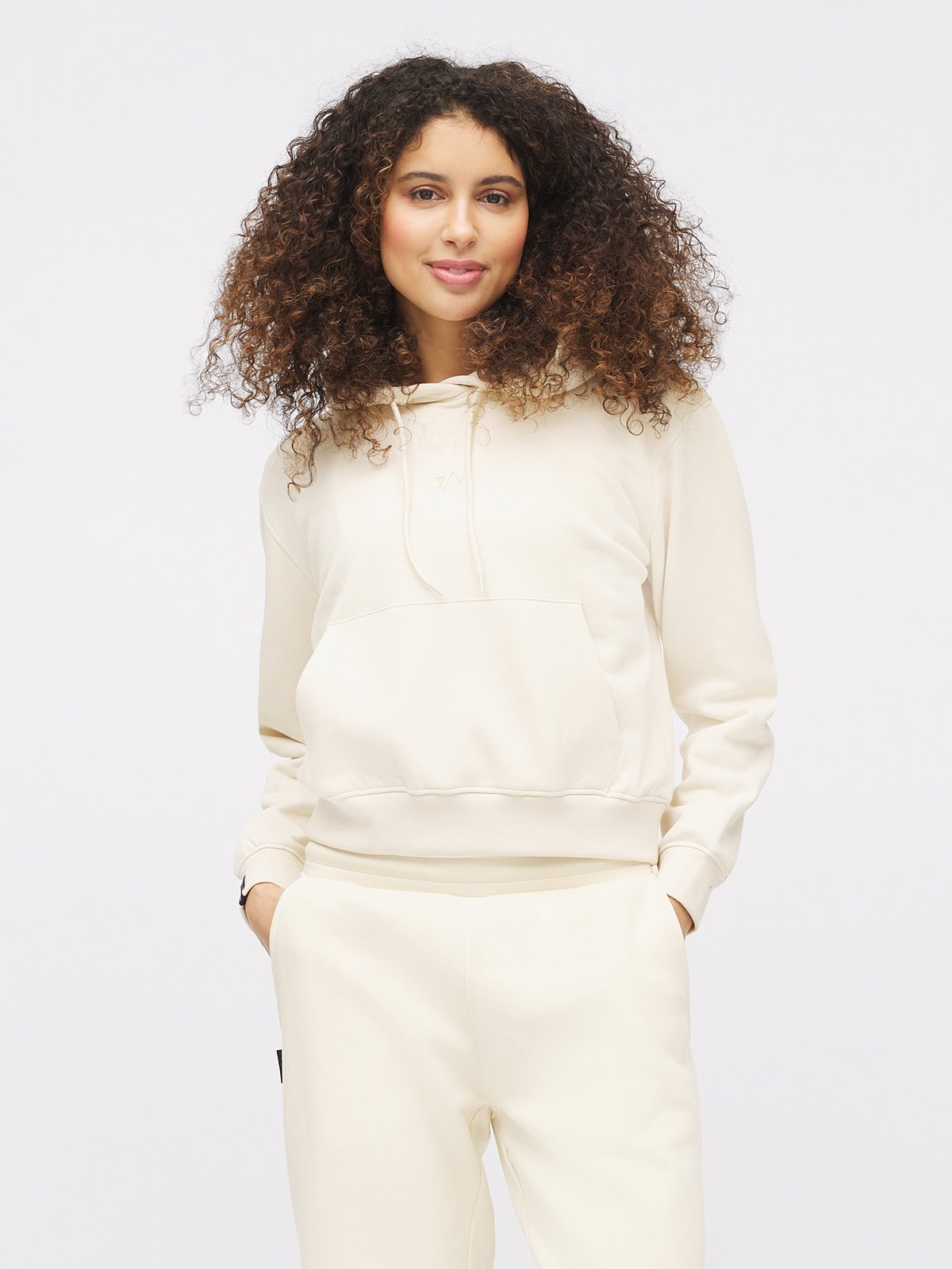 Twentyfour & Hoodie D Gråhvit