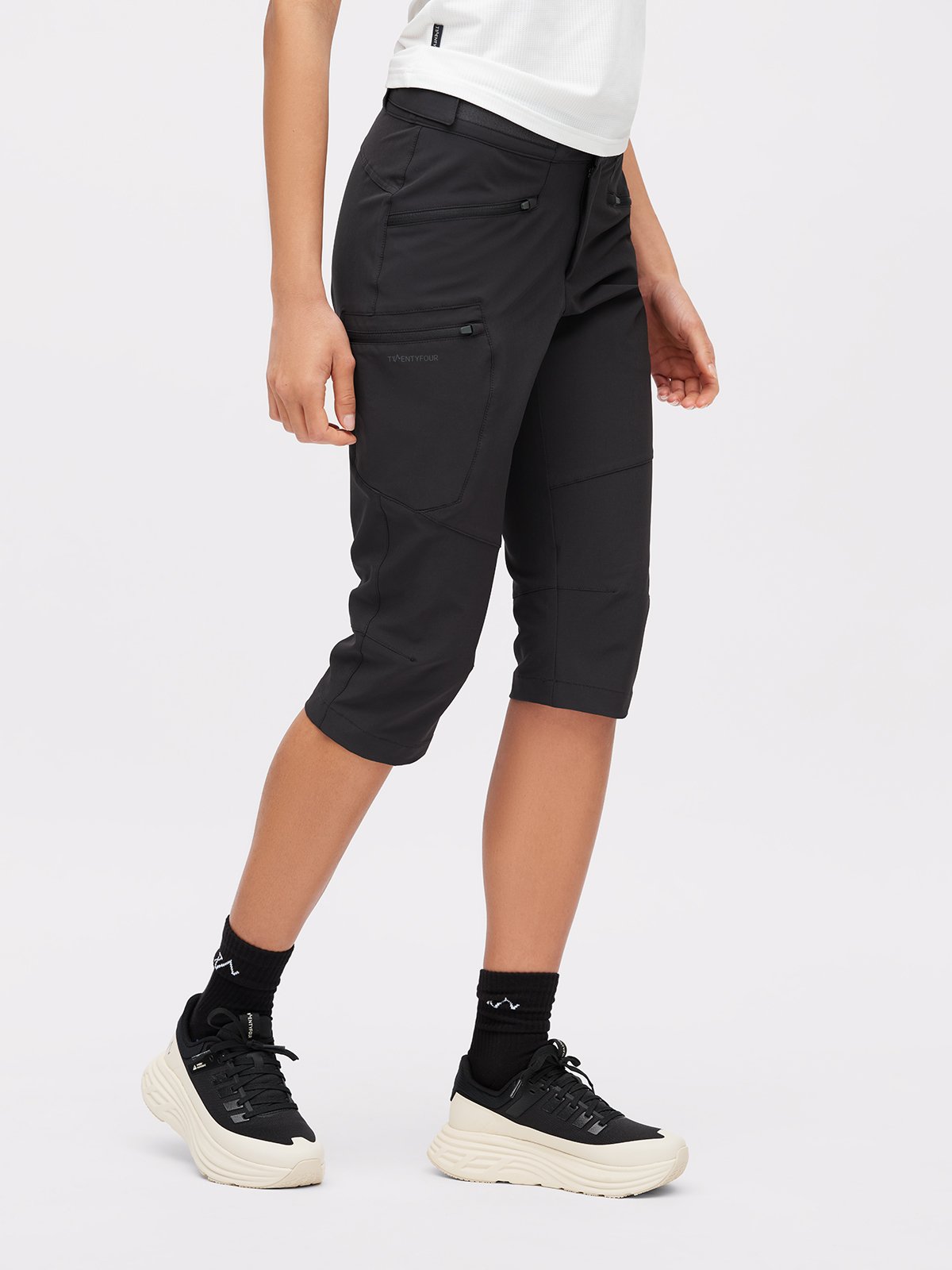 Twentyfour Venture 360 3/4 Bukse D Sort
