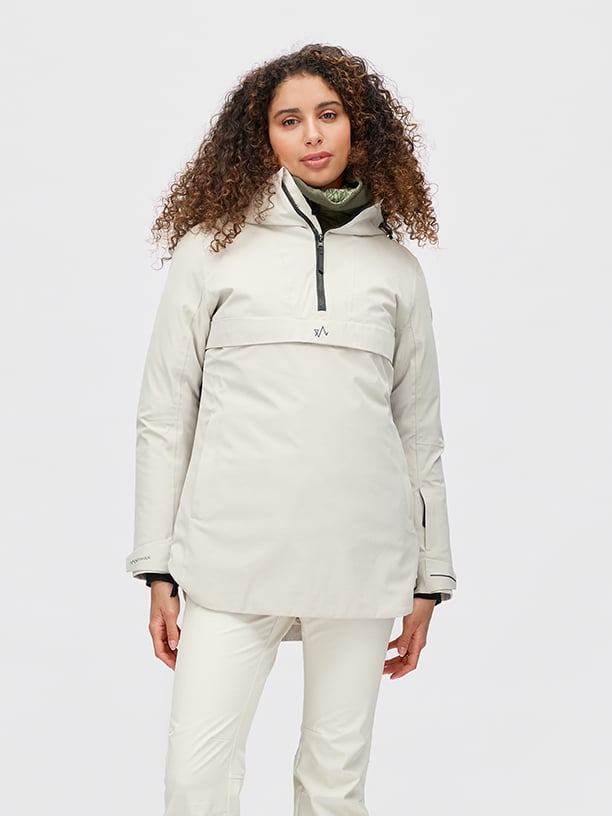 Twentyfour Aurora Skallanorakk D Varm Grå