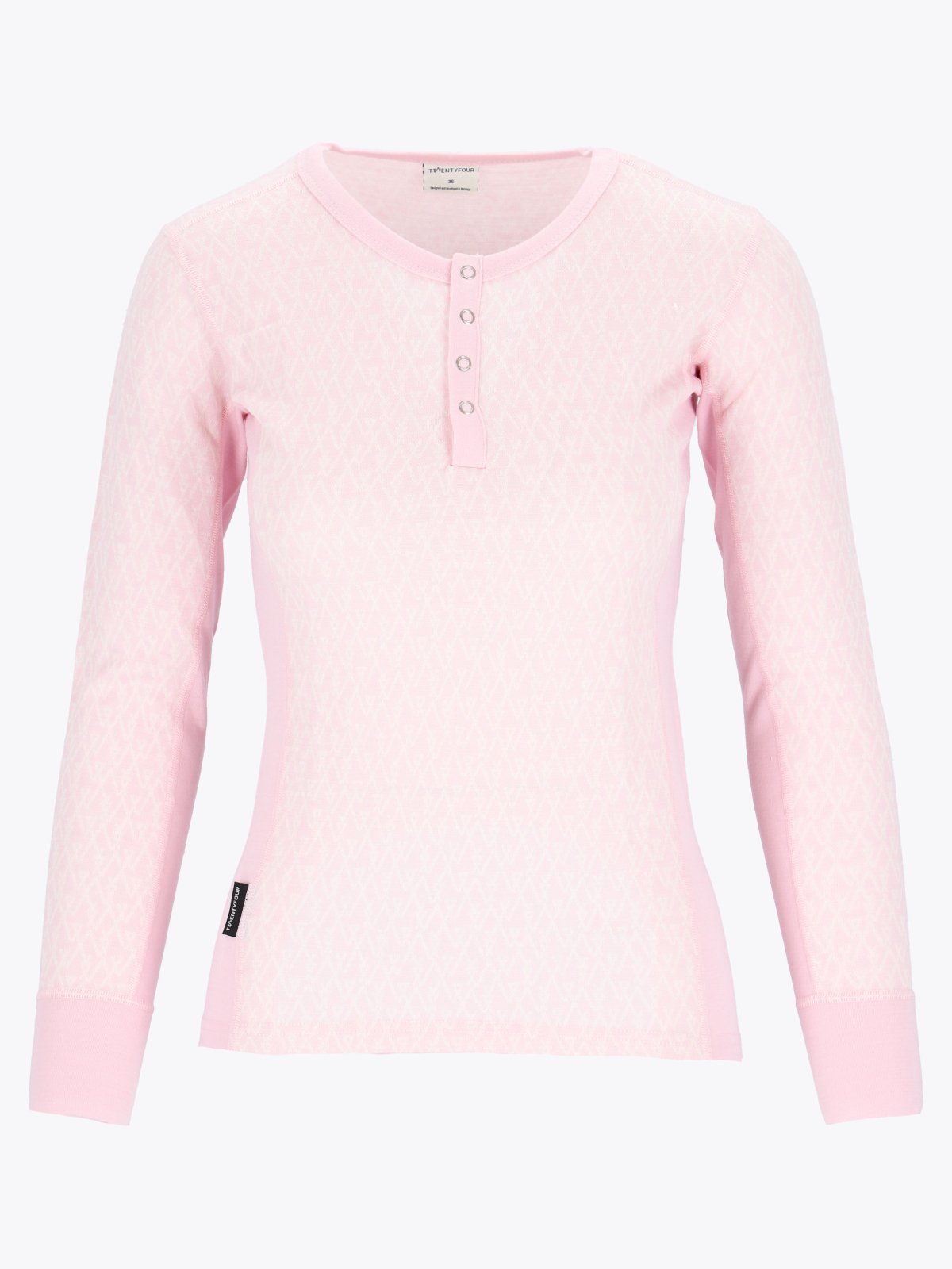 Twentyfour Finse LS Ulltopp LTD D Lys Rosa