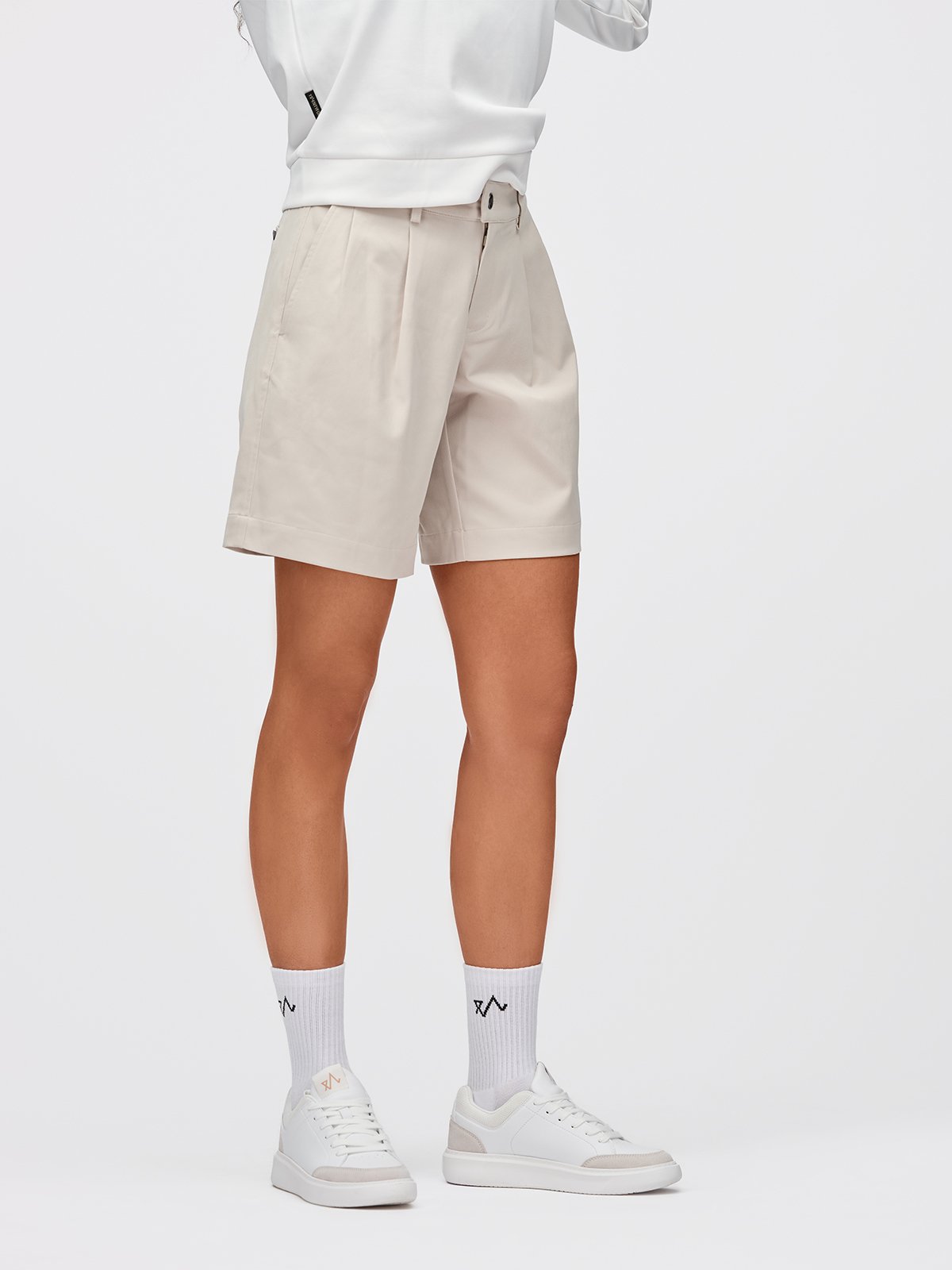 Twentyfour Mode Bermuda Shorts D Varm Grå