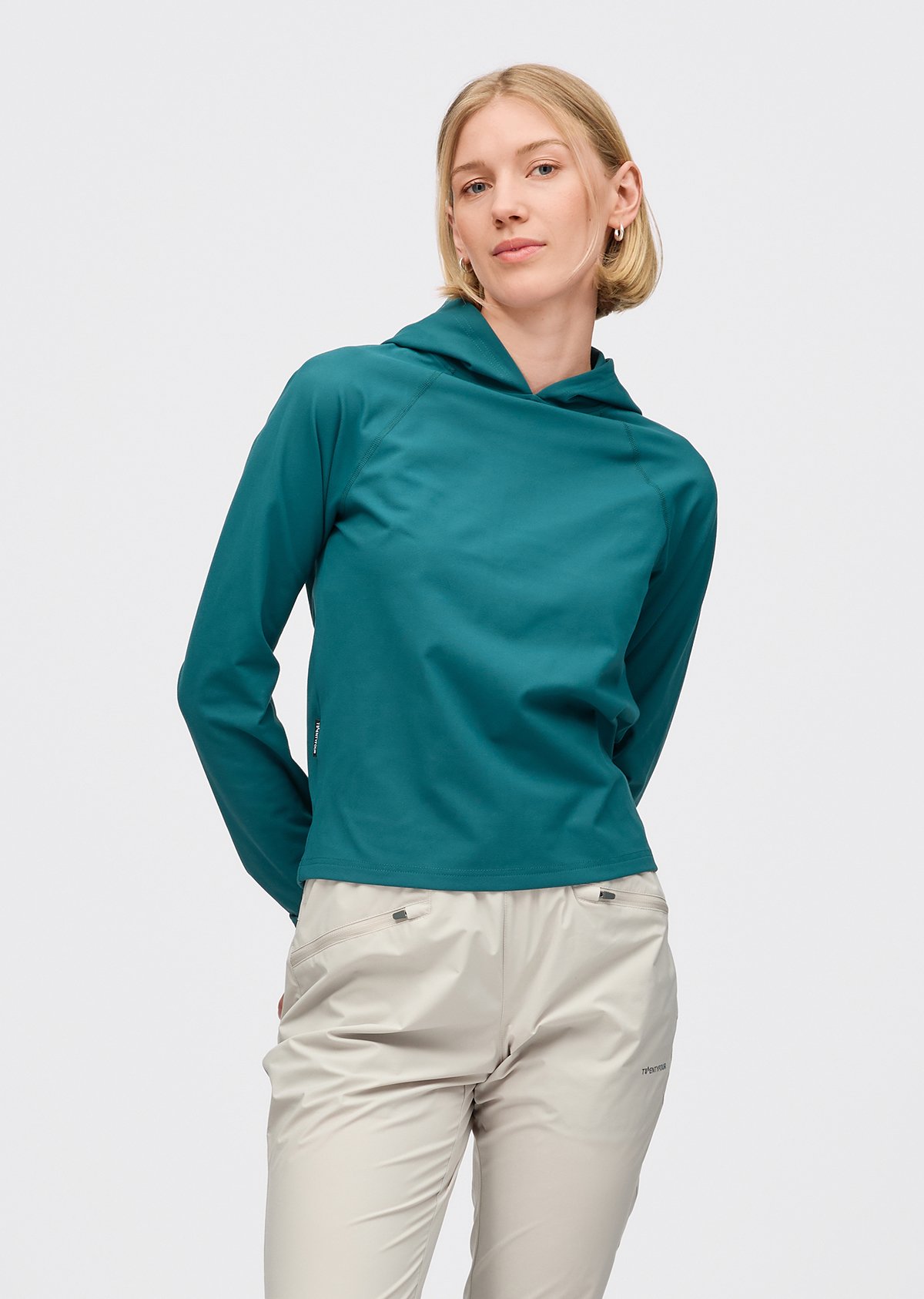 Twentyfour Venture Light Hoodie D Mørk Grønn