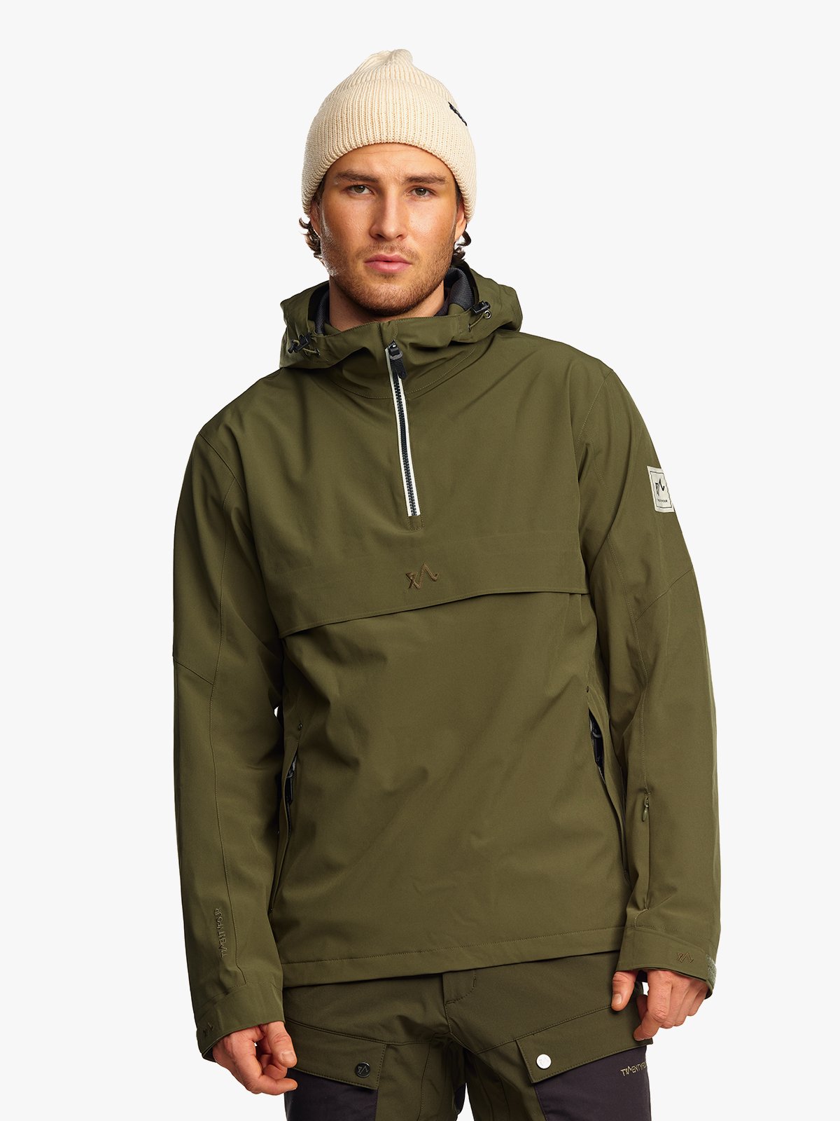 Twentyfour Finse 2.0 2-Lags Anorakk H M Oliven