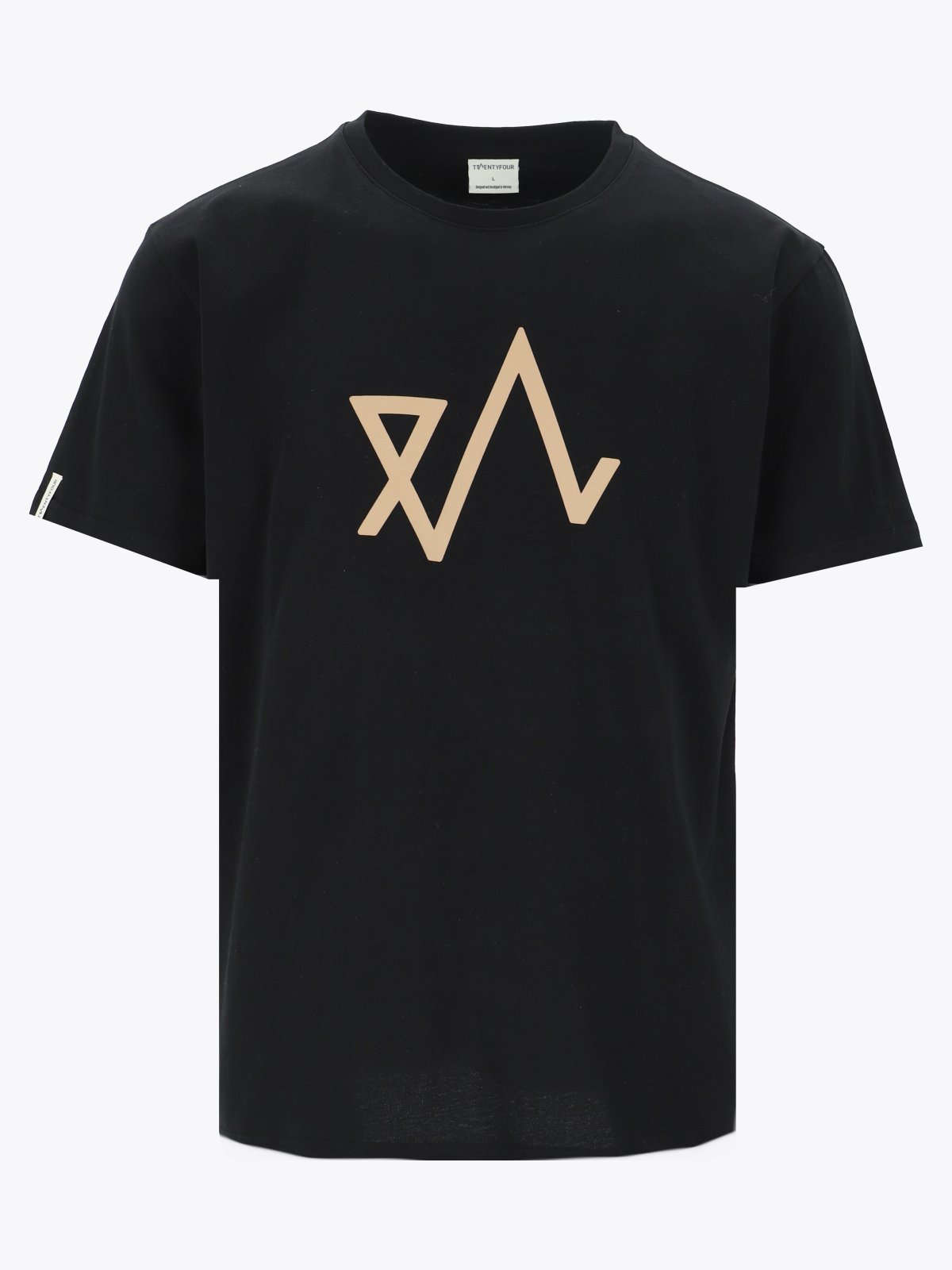 Twentyfour Logo T-skjorte H Skyggesort