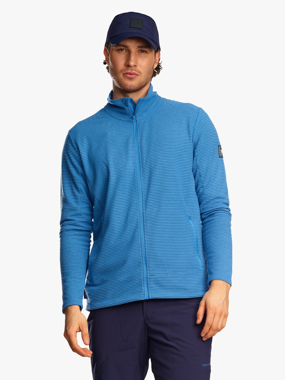 Twentyfour Flåm LZ Fleece H Asurblå