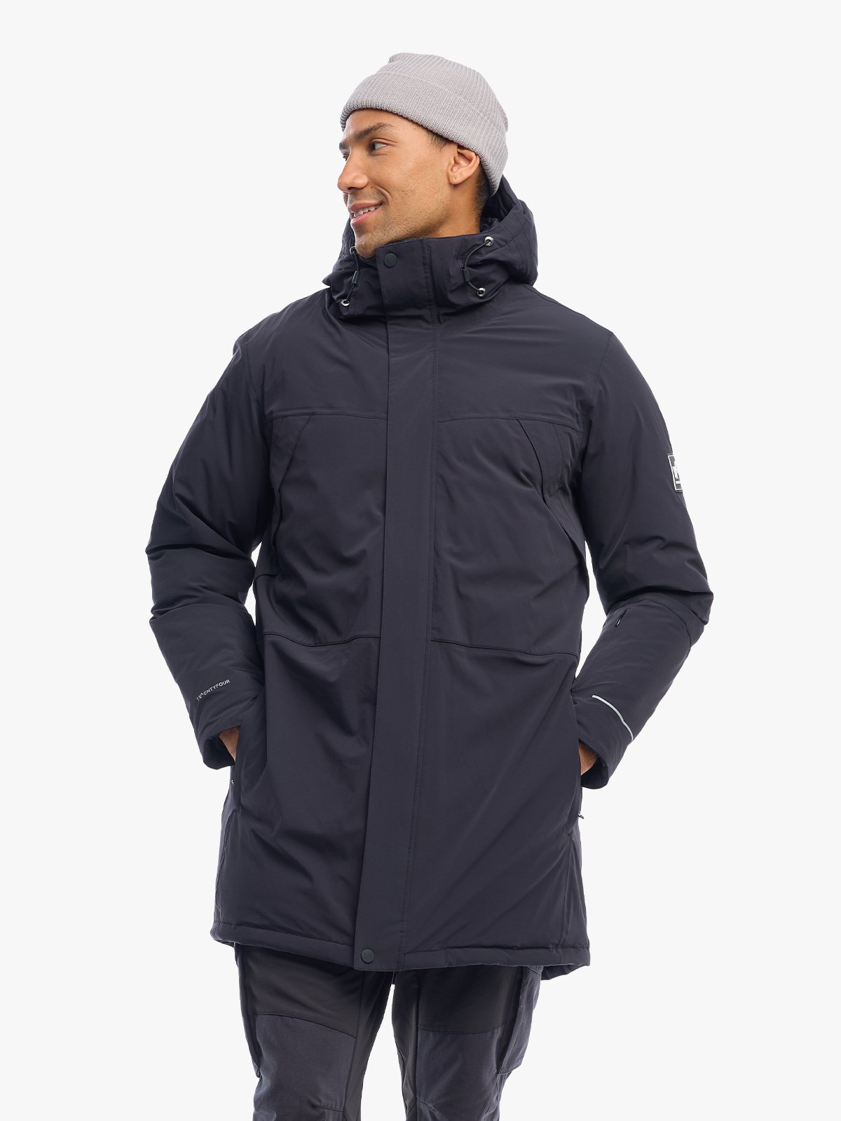 Twentyfour Finse Dunparkas H Blekkblå