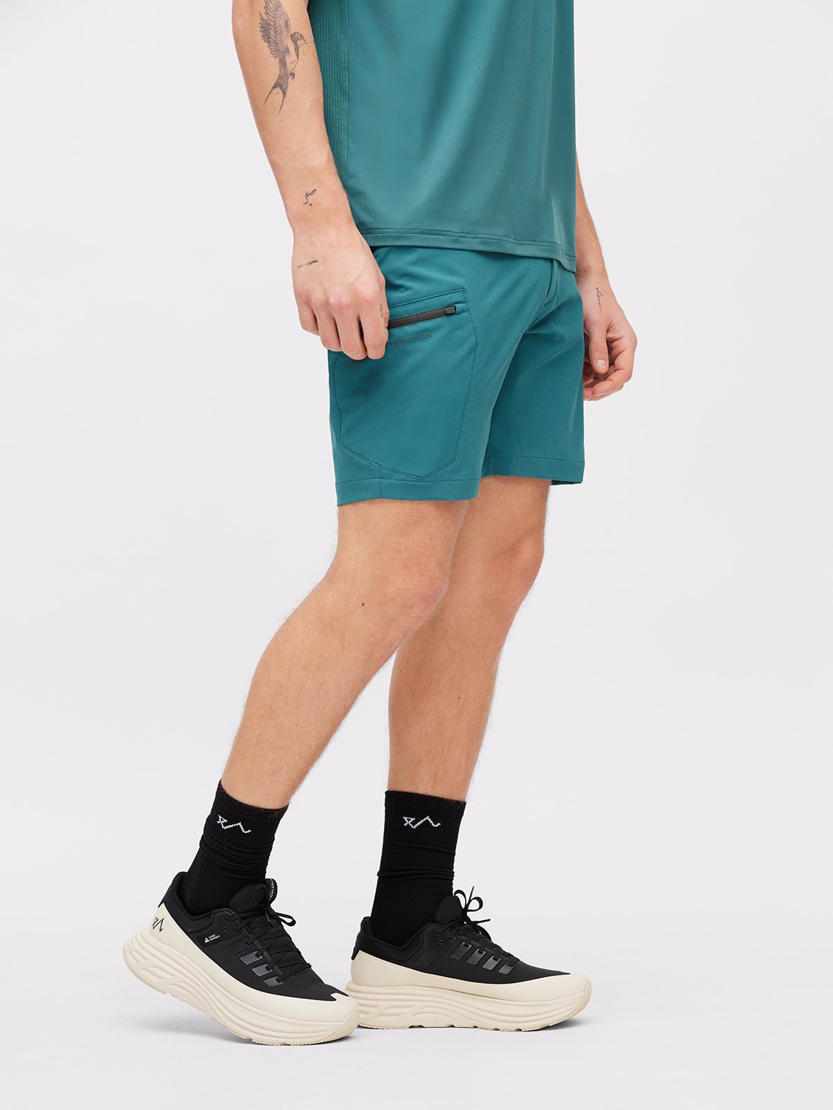 Twentyfour Venture 360 Shorts H Blågrønn