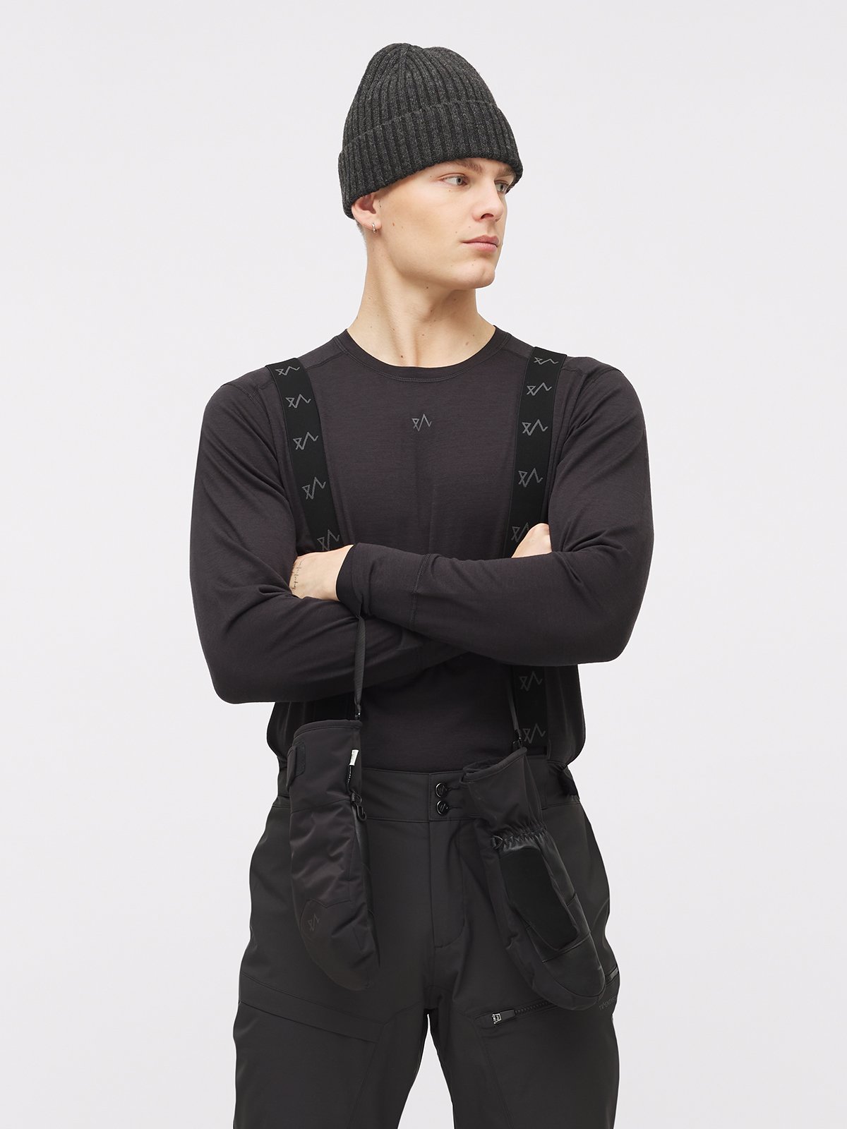 Twentyfour Aurora Vattert Bukse H Sort