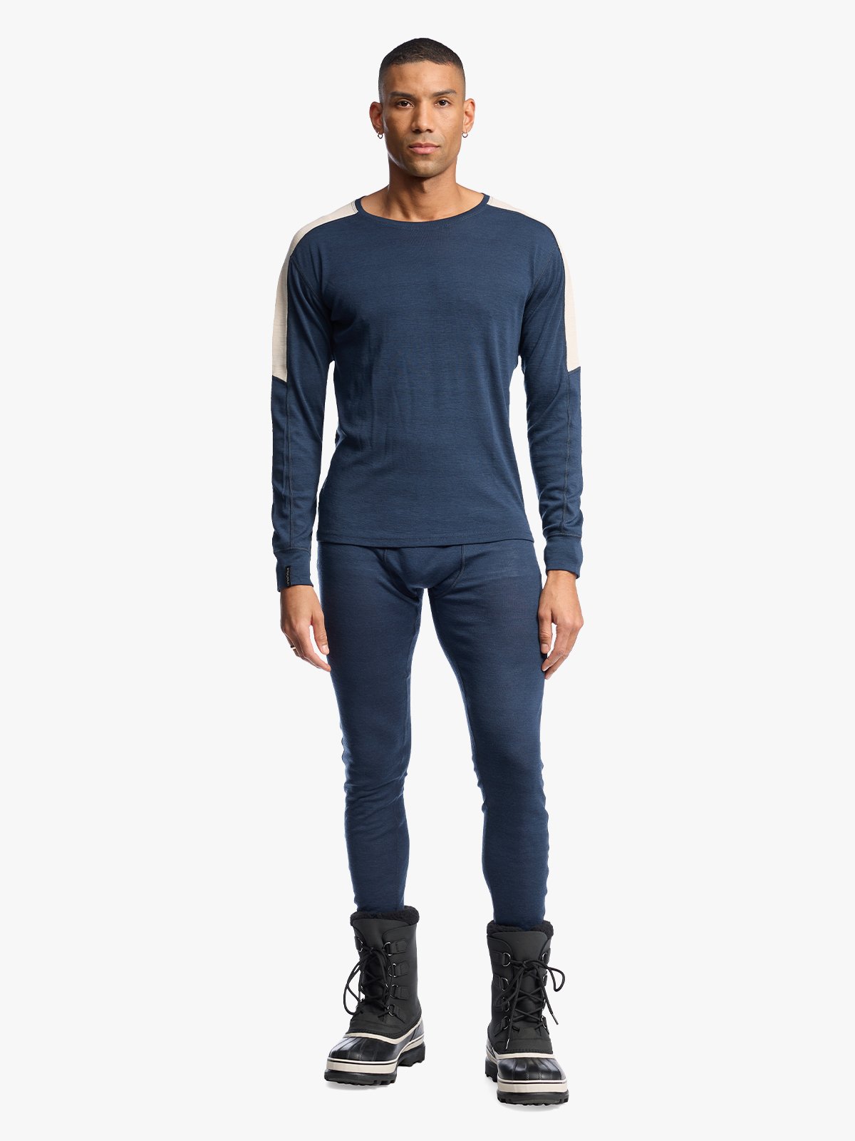 Twentyfour Aurora Merino LS Topp H Marine