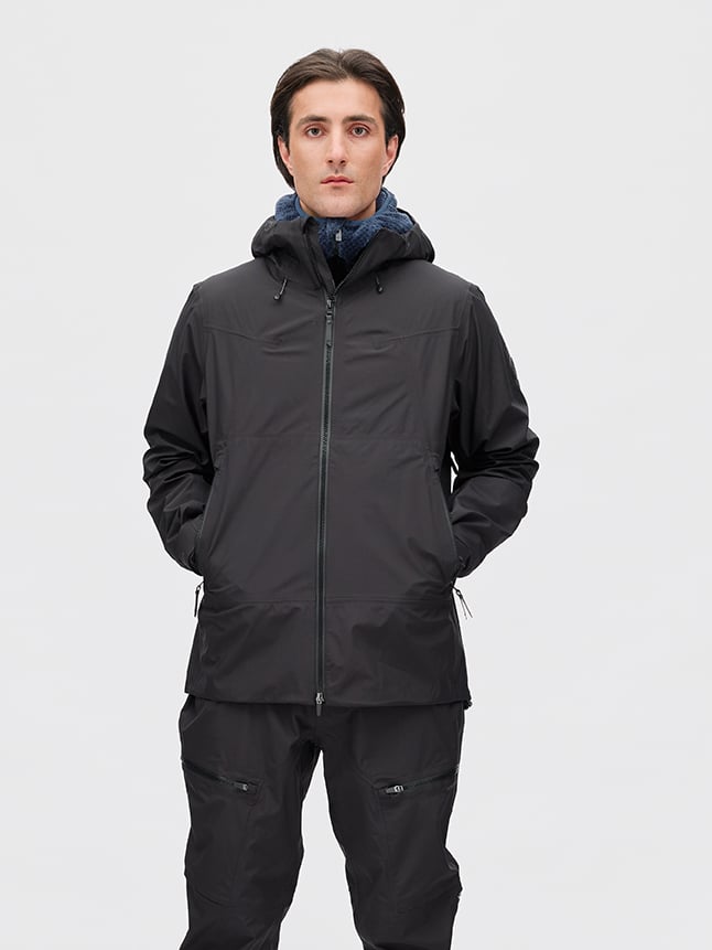 Twentyfour Aurora 3L Skalljakke H Sort