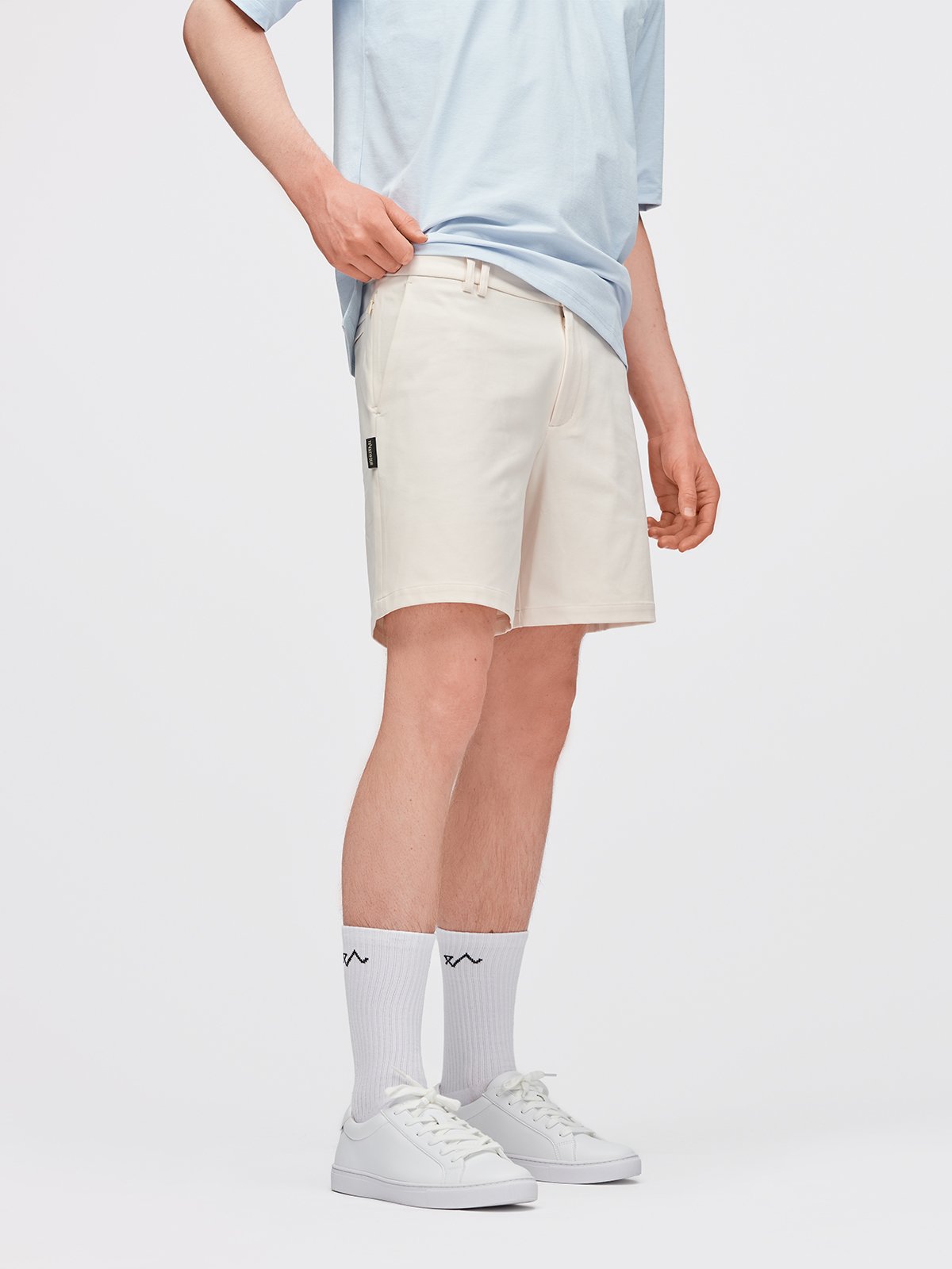Twentyfour Mode Flex ST Shorts H Gråhvit