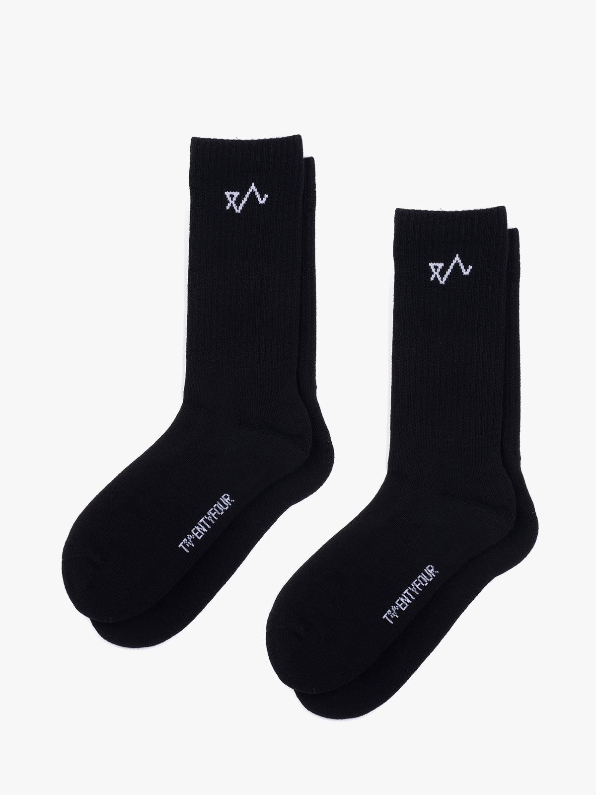 Twentyfour Sportsokk 2pk Sort