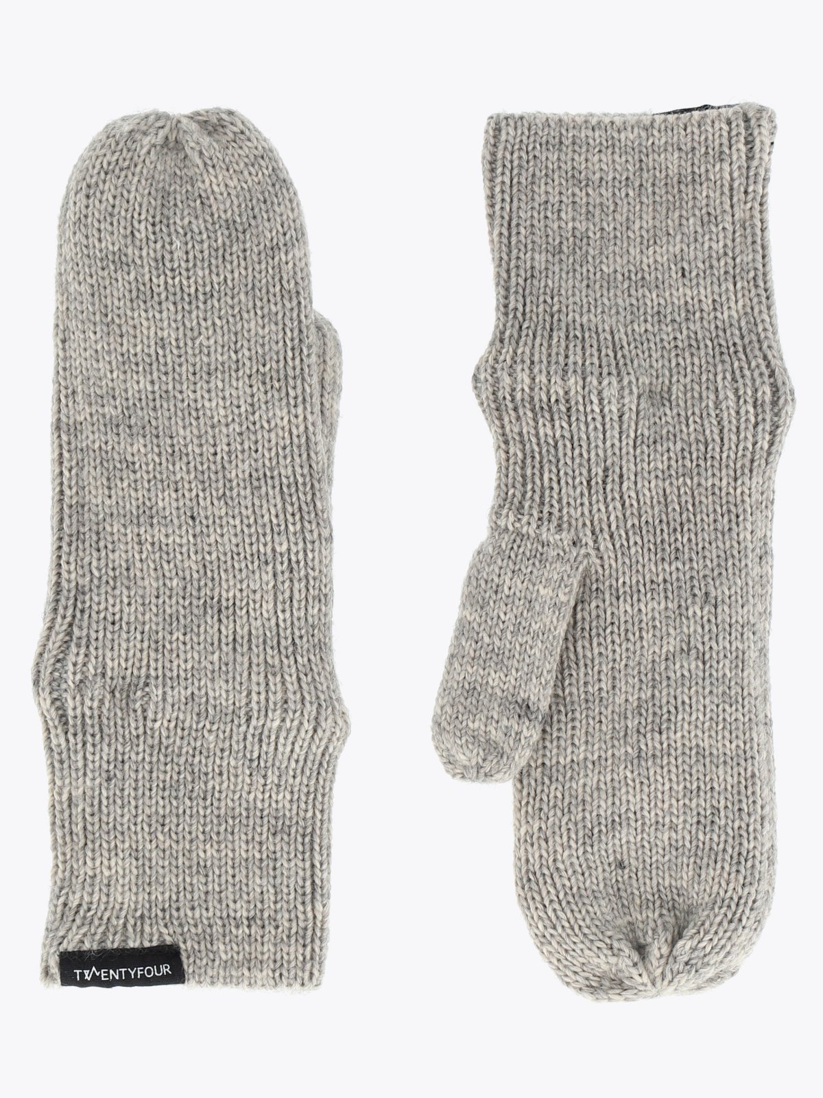 Twentyfour Mode Rib Vott Gråmelert