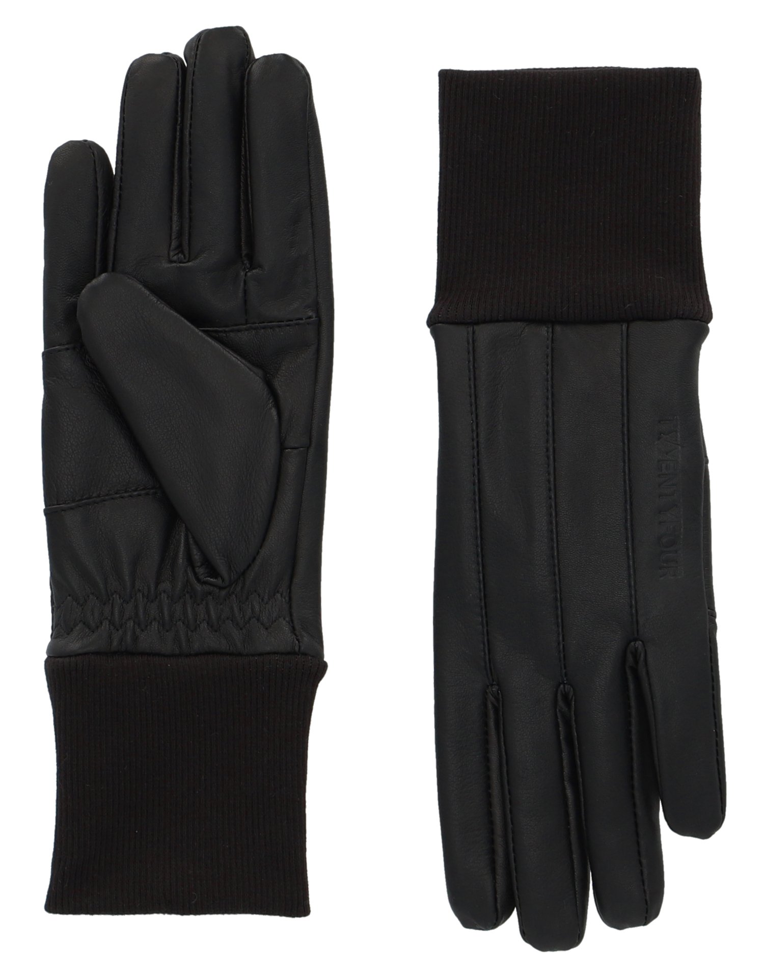 Twentyfour Mode Skinnhanske Sort