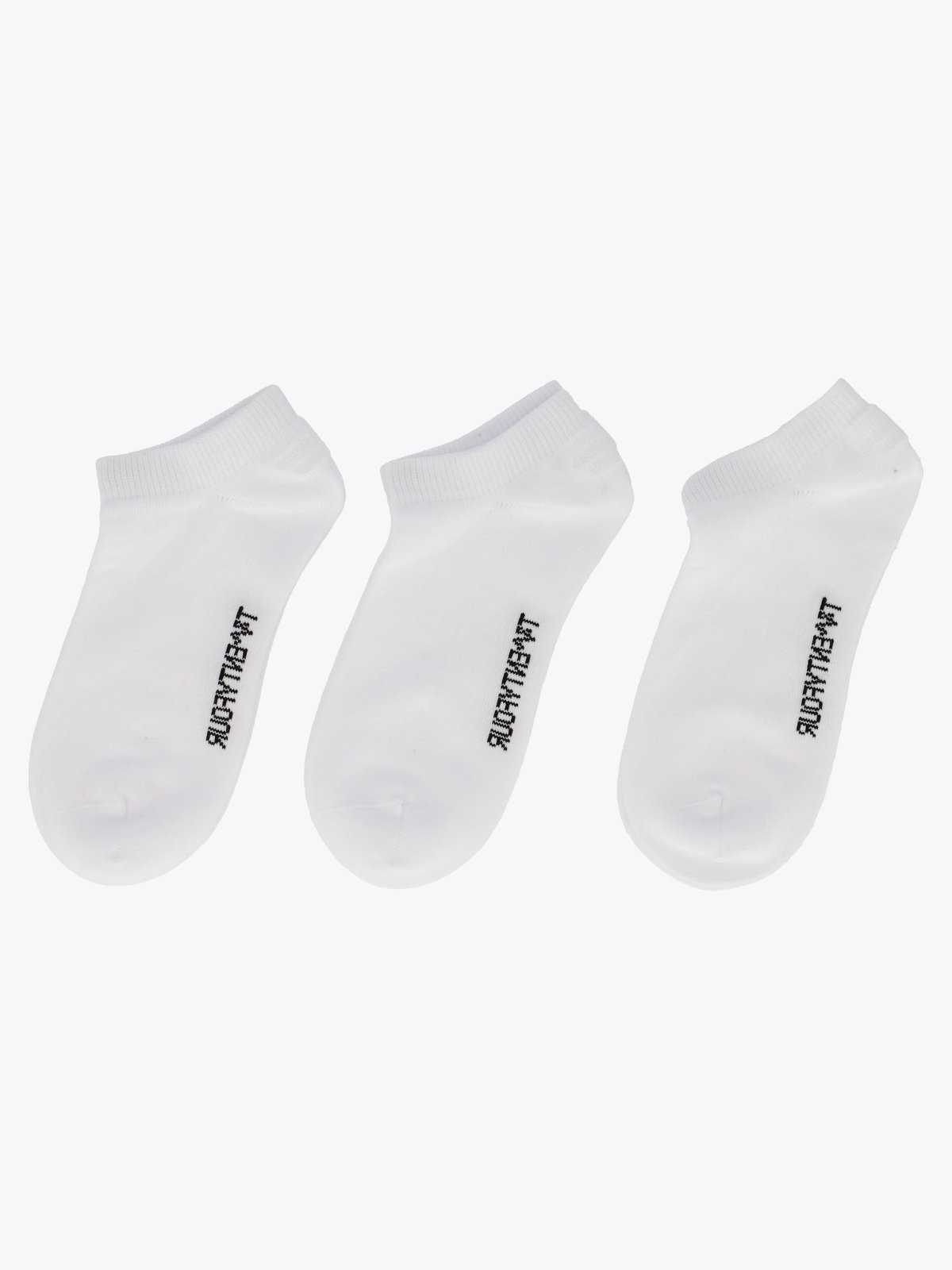 Twentyfour & Ankelsokk Sneaker 3pk Hvit