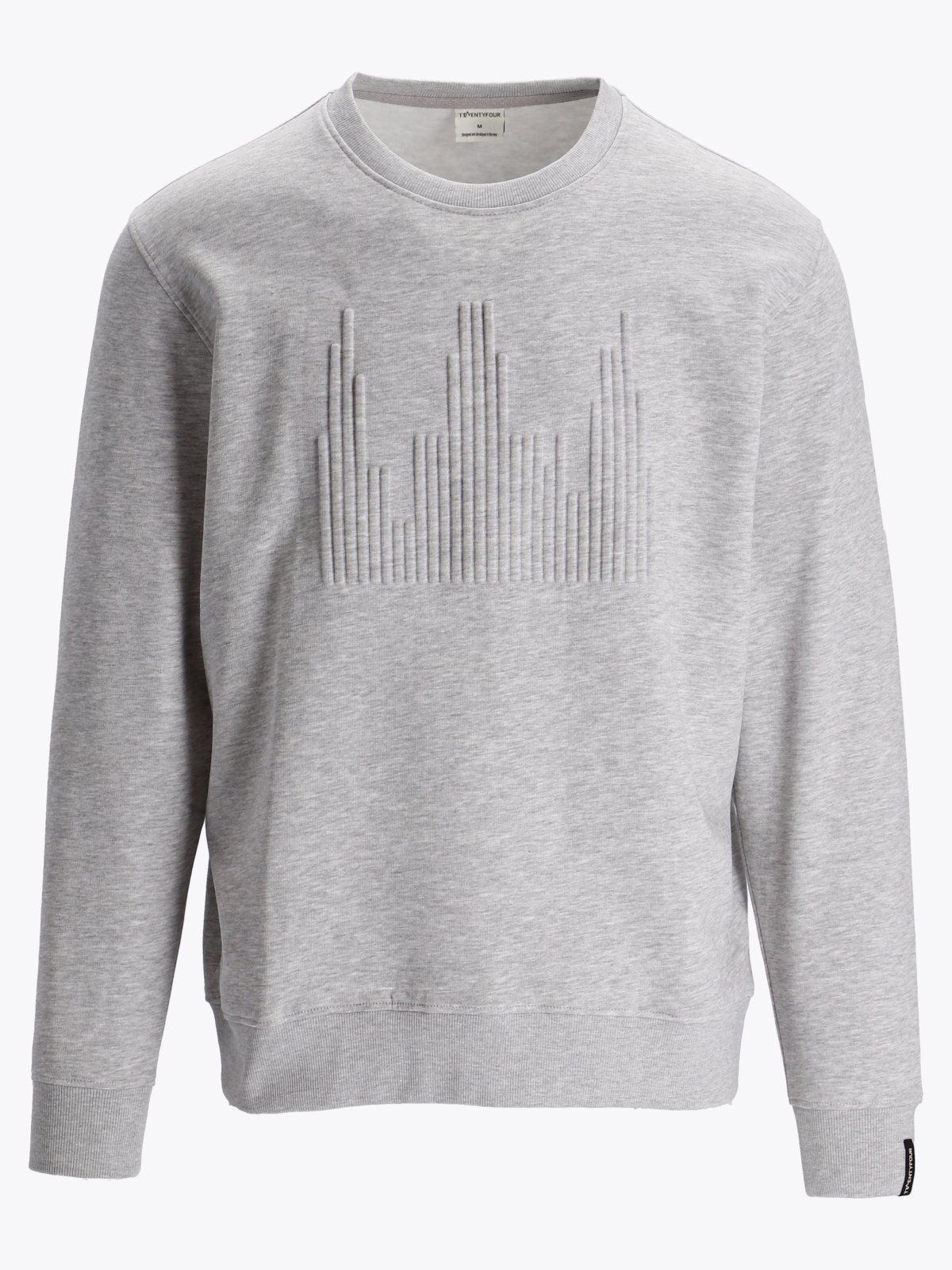 Twentyfour & UXG Sky Sweater U Lys Grå