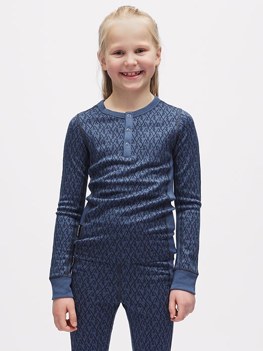 Twentyfour Aurora Aya Ulltopp JR Gråblå