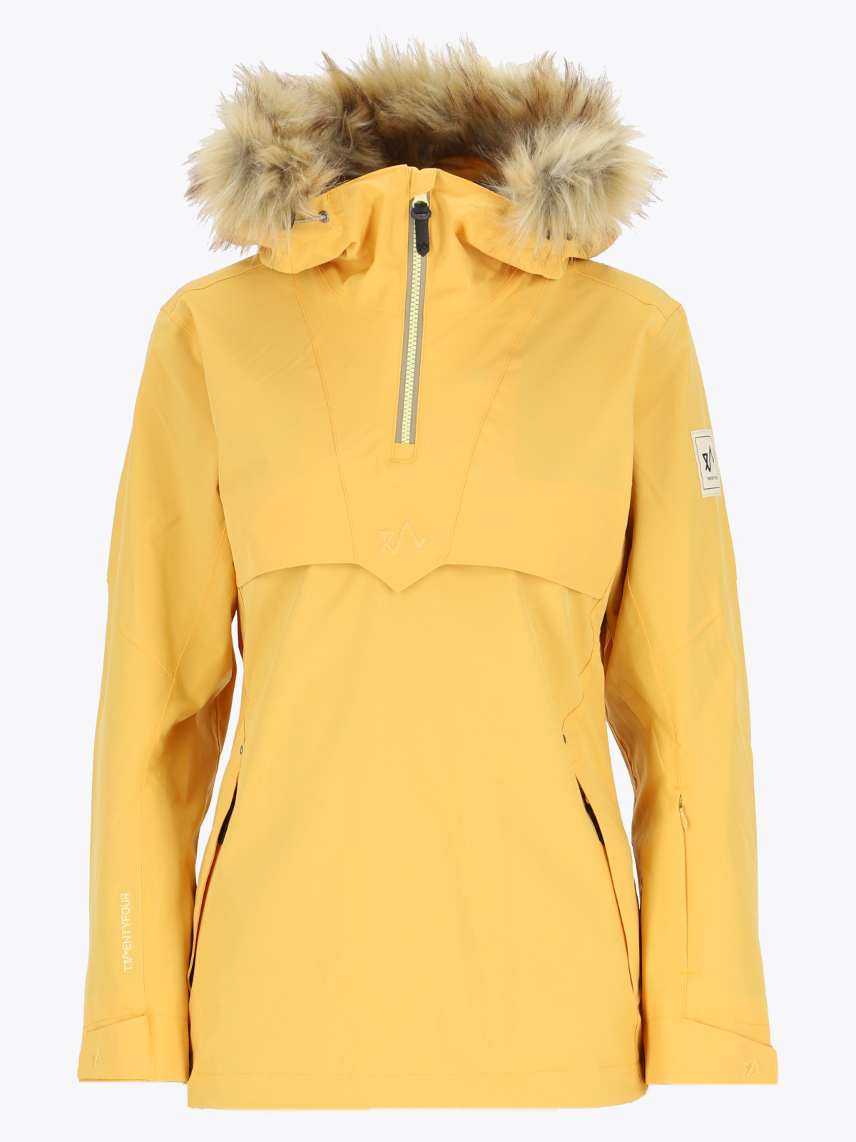 Twentyfour Finse 2.0 2-Lags Anorakk D Støvgul