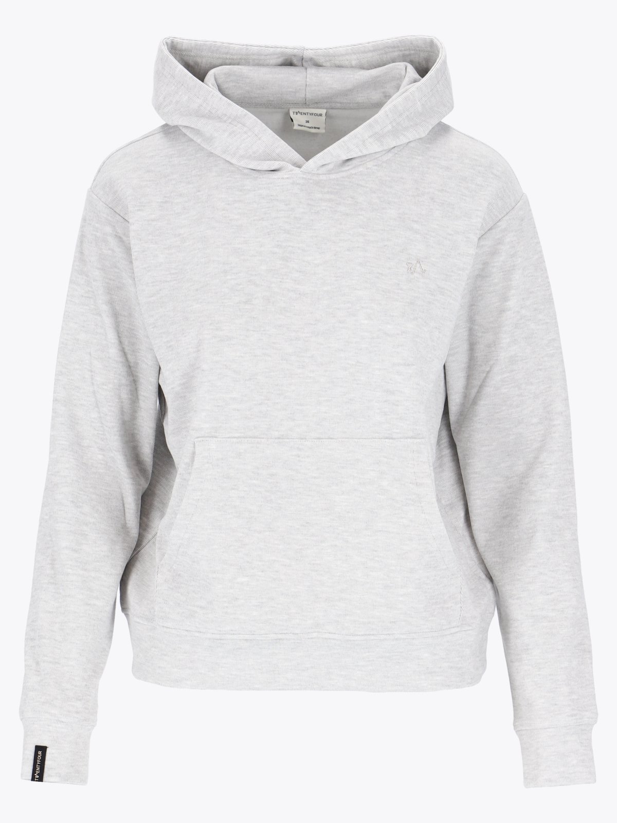 Twentyfour Mode Comfy Hoodie D Lys Grå M