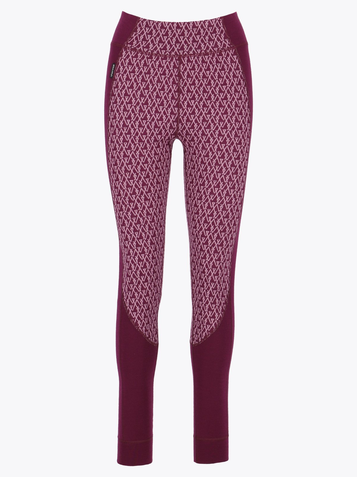 Twentyfour Aurora Aya Ull Tights D M Burgunder