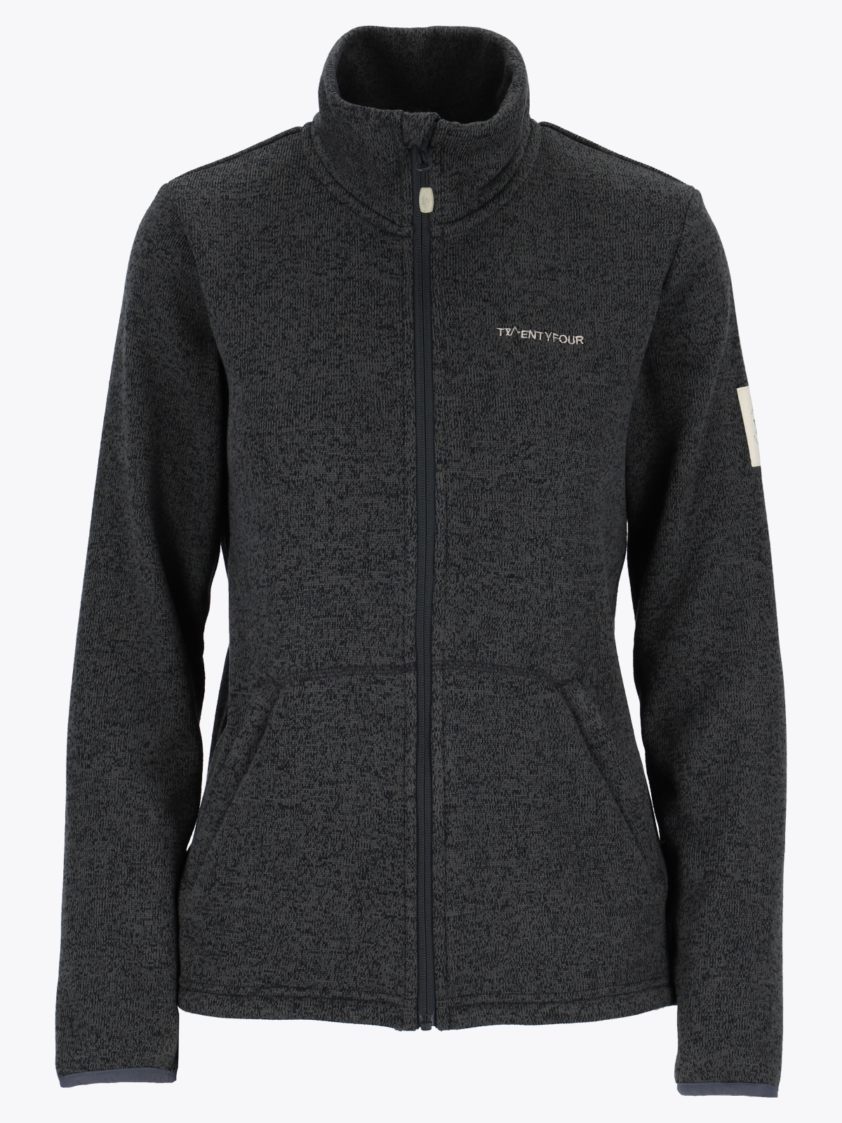 Twentyfour Finse Knitfleece D Skyggesort