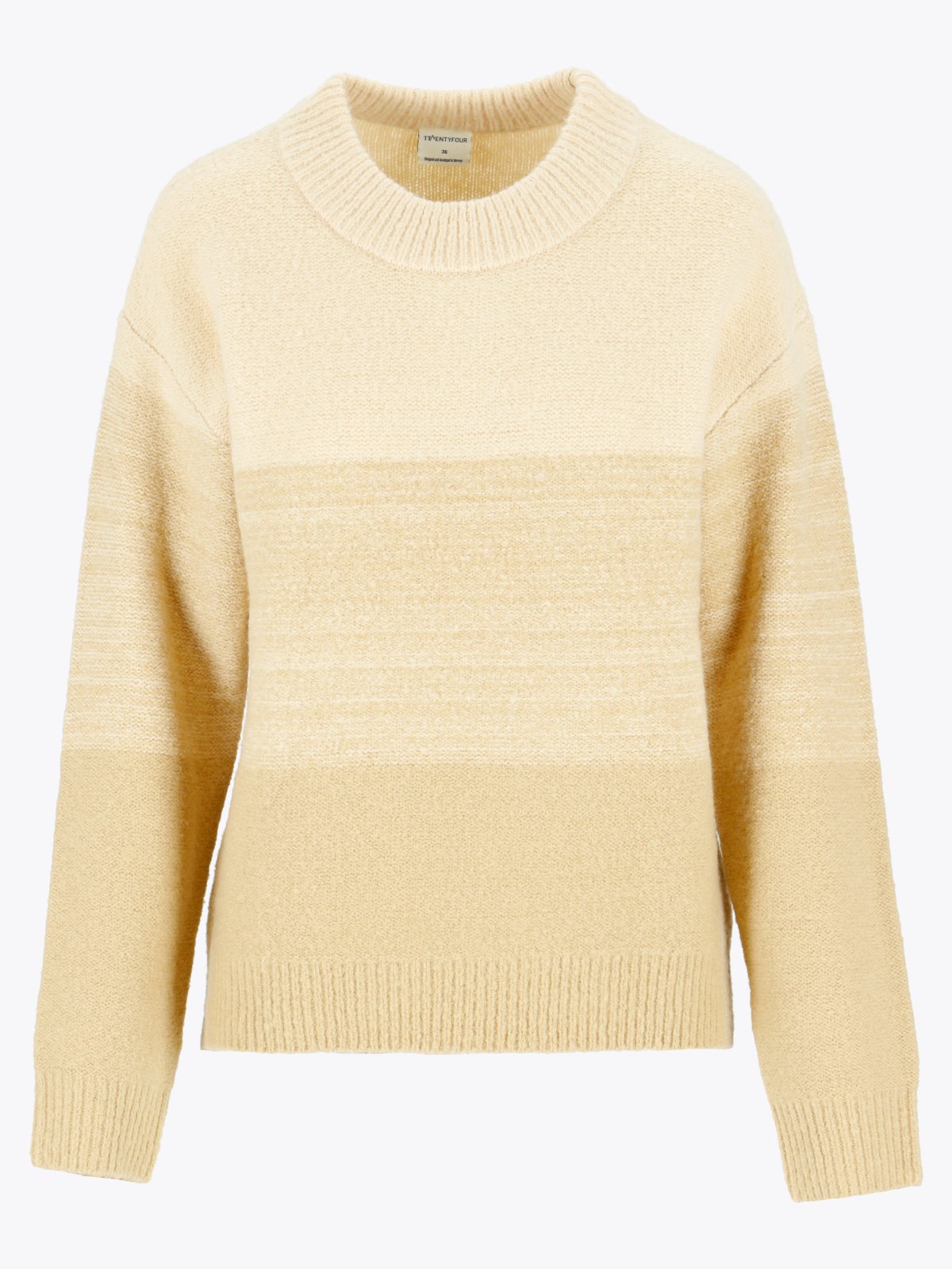 Twentyfour Mode Strikkegenser D Sand