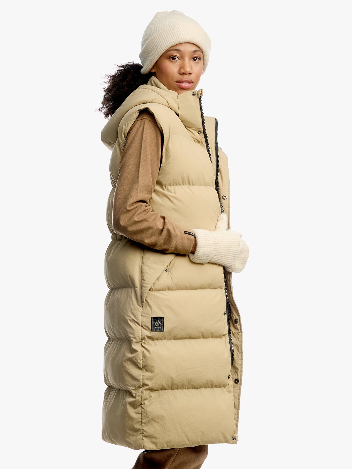 Twentyfour Mode Eva Puffy Vest D Sand