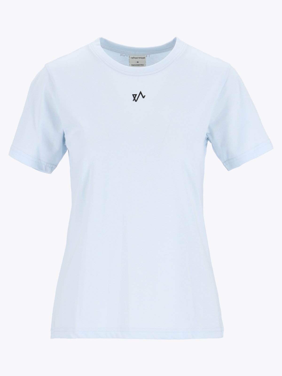 Twentyfour & T-skjorte D Isblå