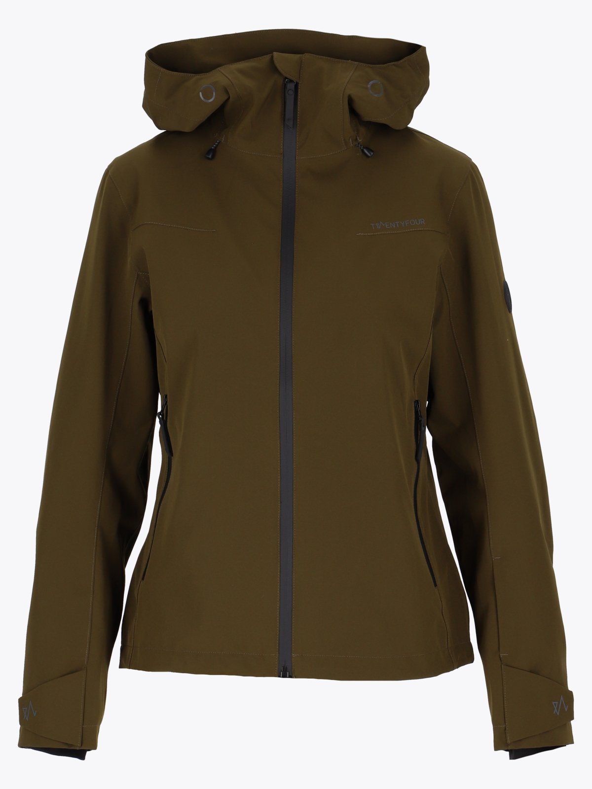 Twentyfour Aurora 2L Skalljakke D M Oliven