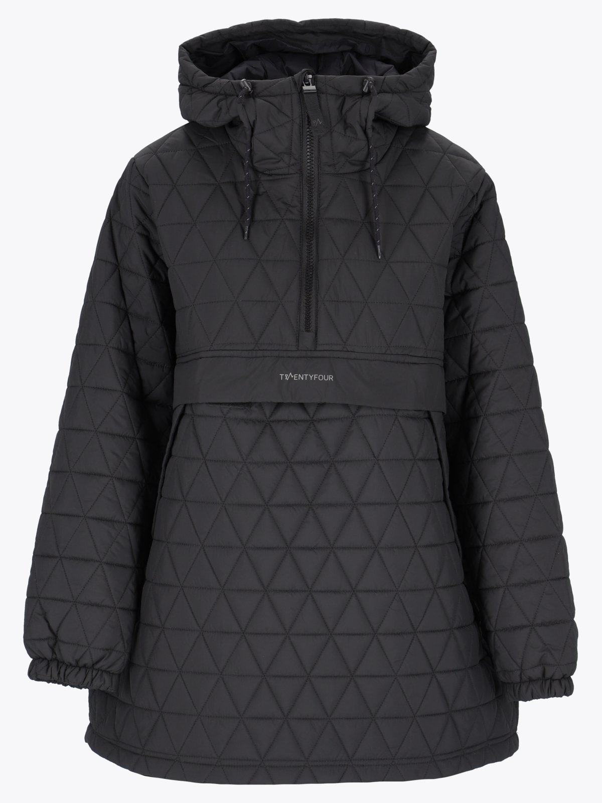 Twentyfour Mode Quilted Anorak D Sort