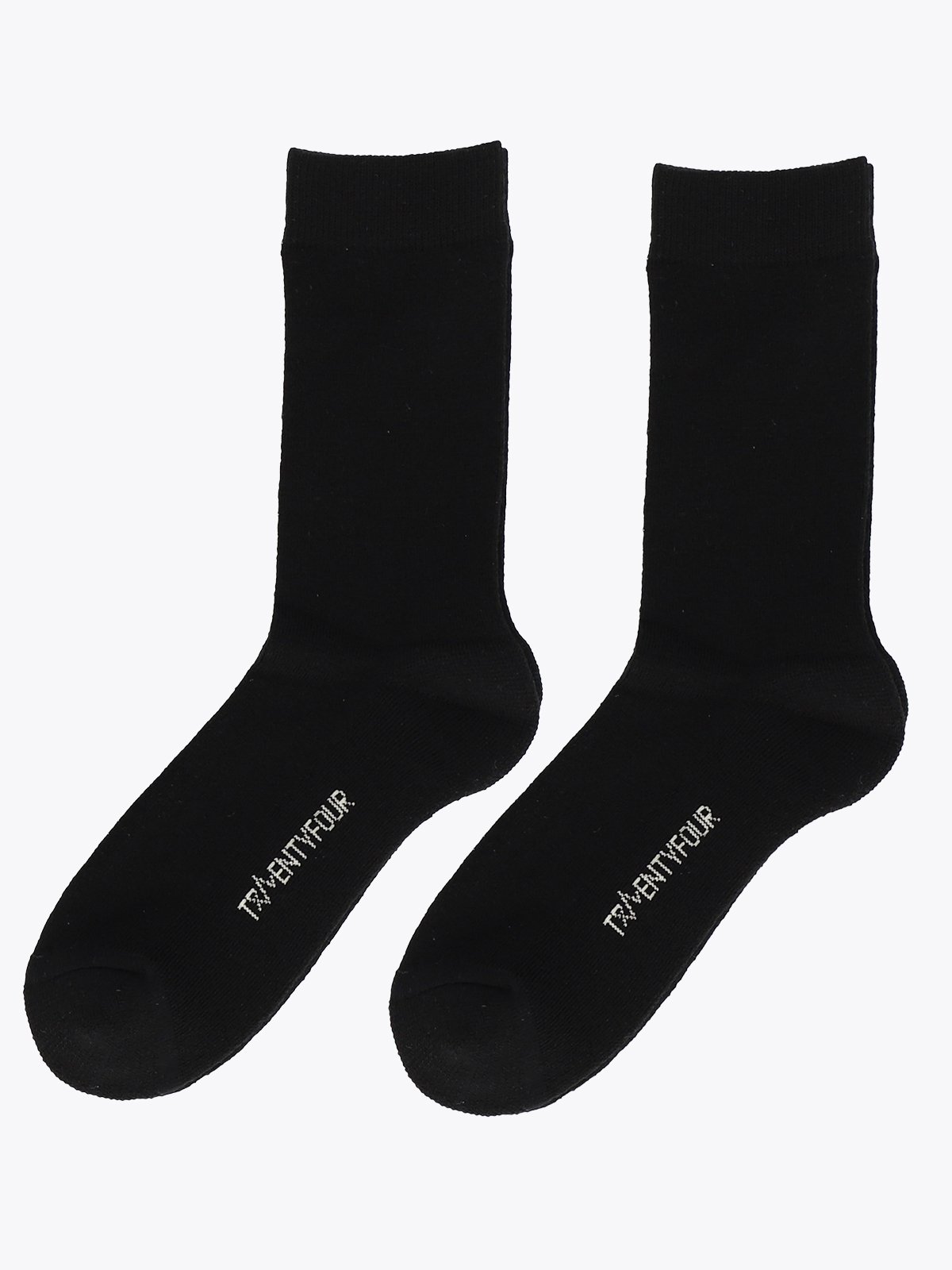 Twentyfour Aurora 2pk Ullsokk Sort