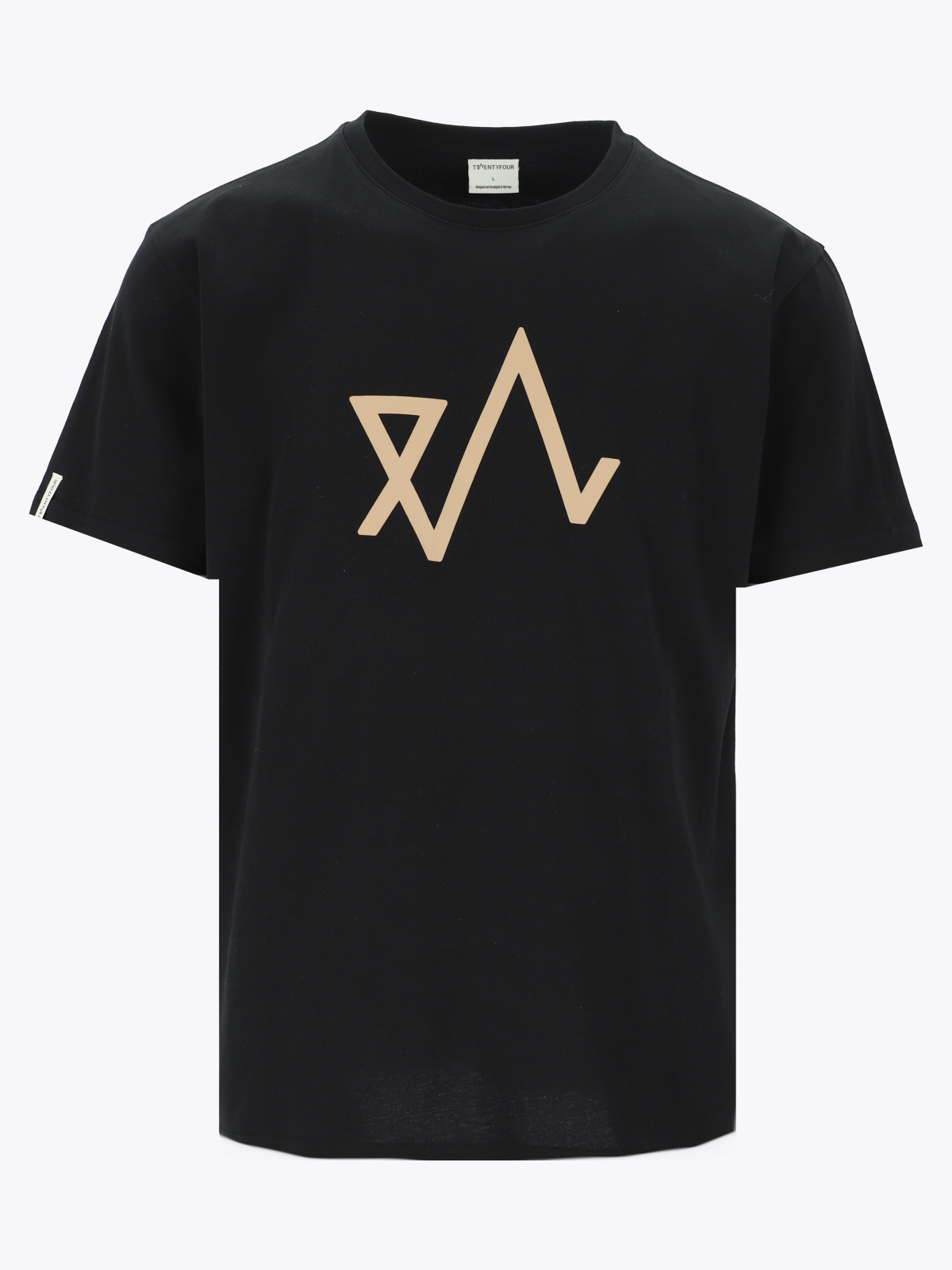 Twentyfour Logo T-skjorte H Skyggesort