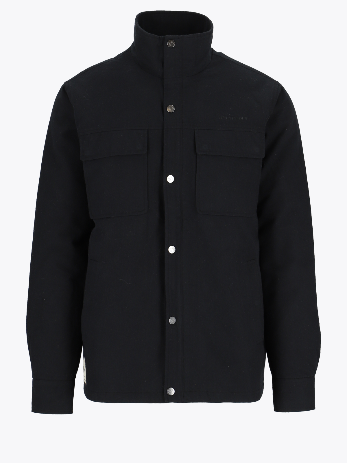 Twentyfour Finse Flannel Jakke H Skyggesort