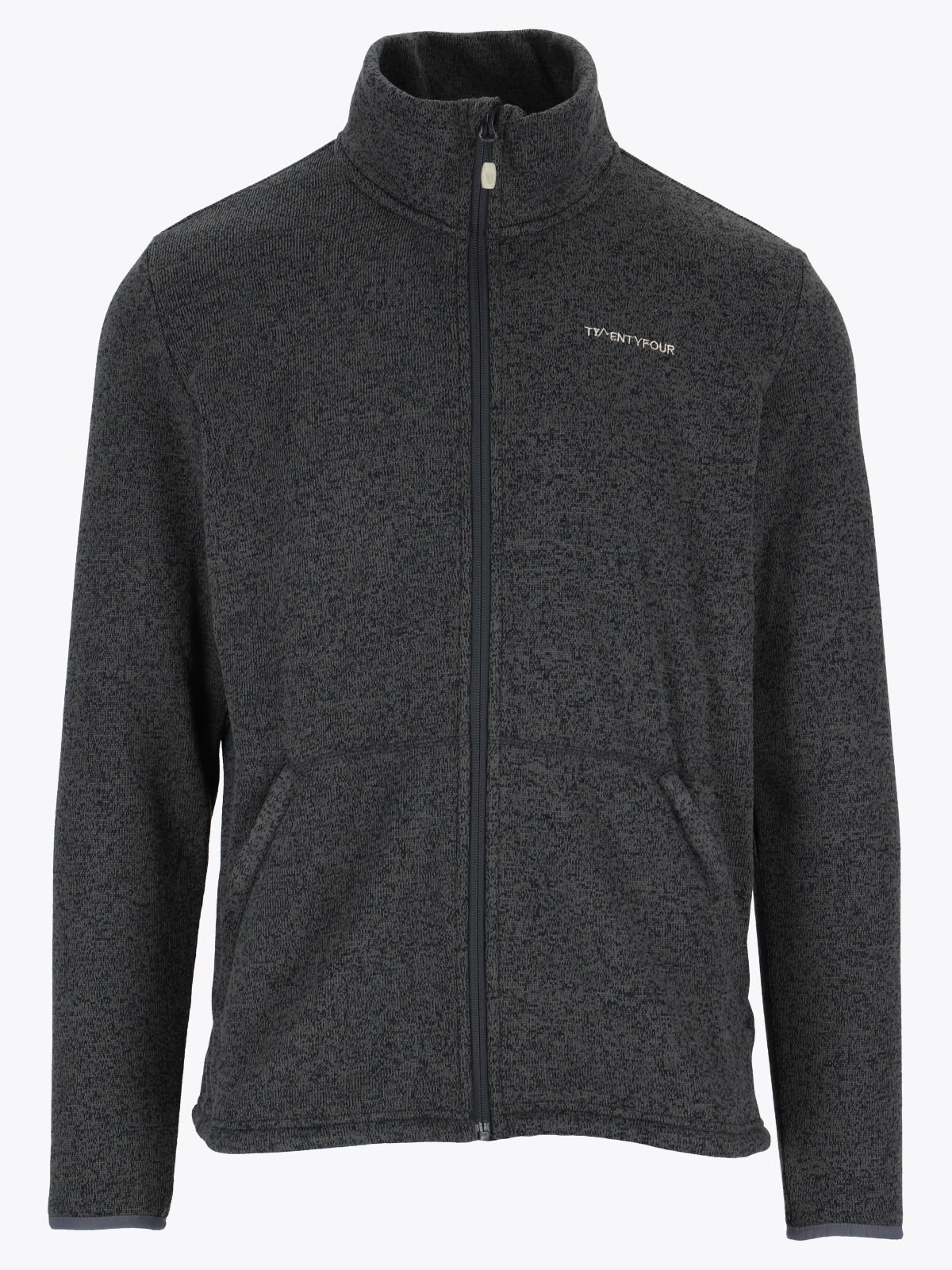 Twentyfour Finse Knitfleece H Skyggesort