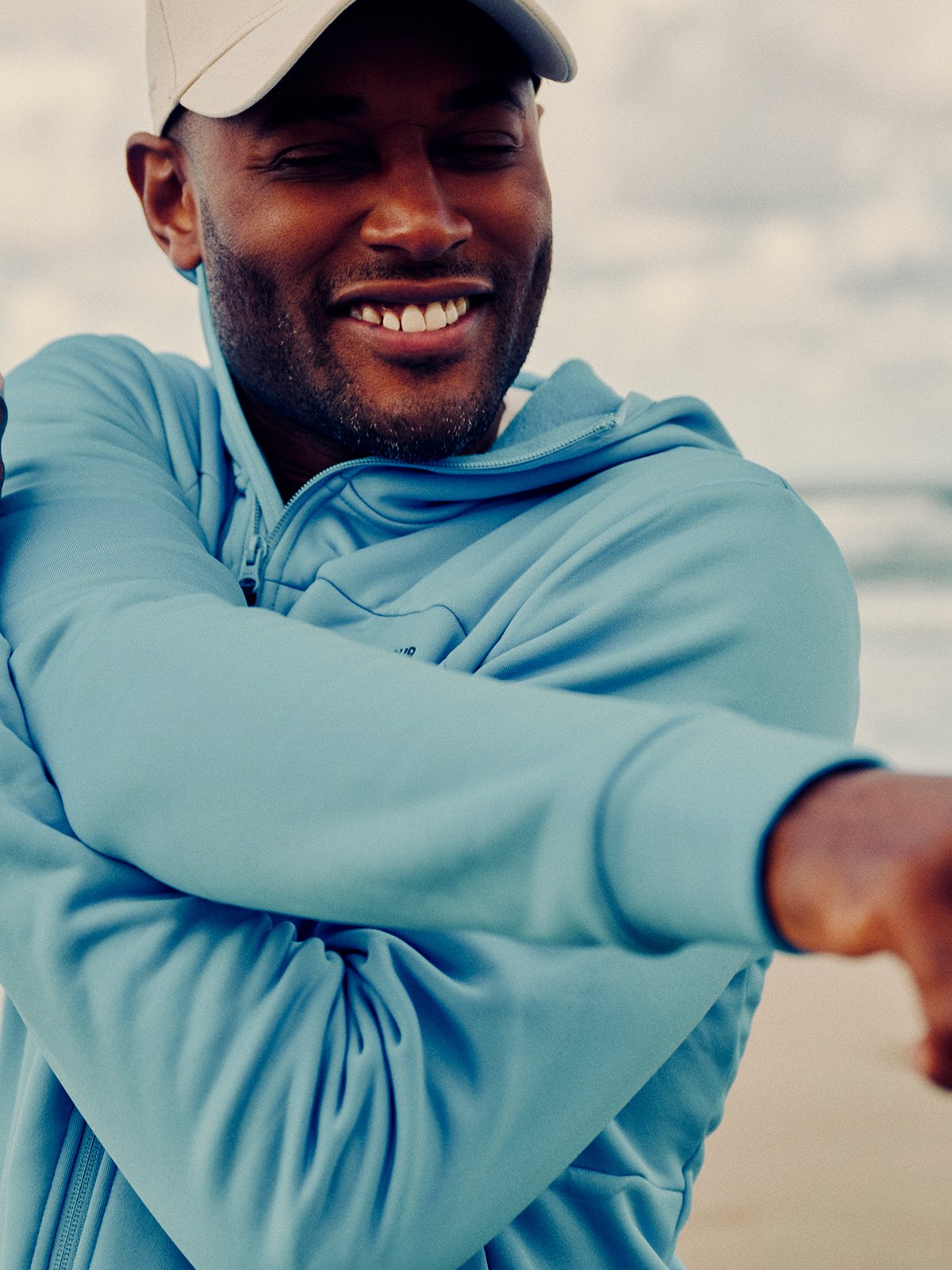 Twentyfour Venture Air Hoodie H Asurblå