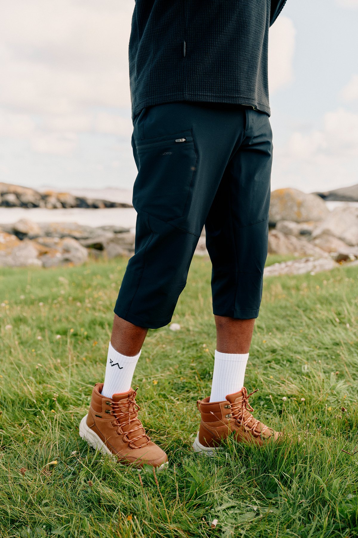 Twentyfour Venture 360 3/4 Bukse H Sort