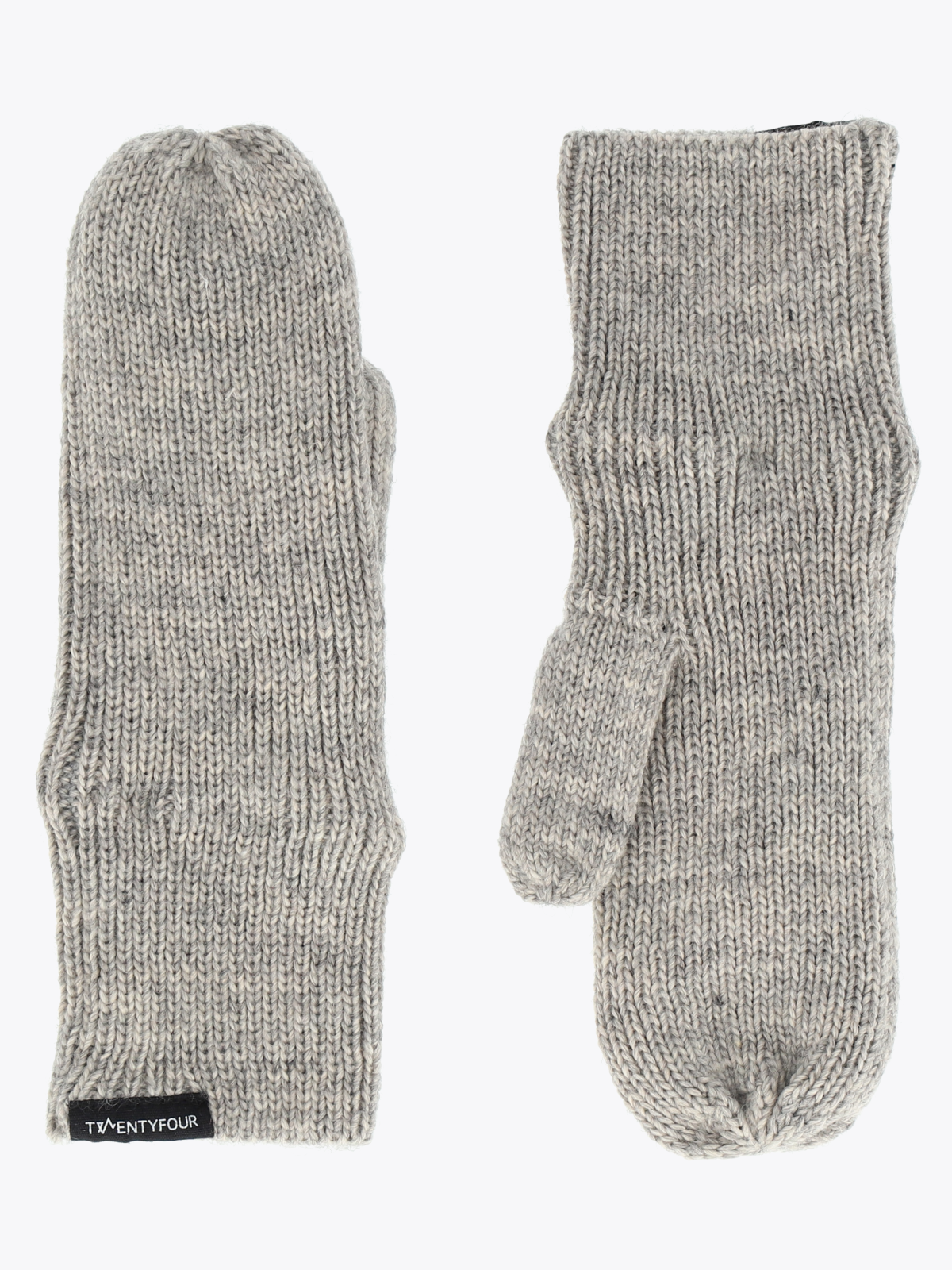 Twentyfour Mode Rib Vott Gråmelert