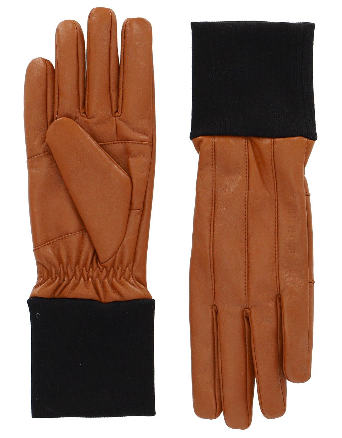 Twentyfour Mode Skinnhanske Lys Brun